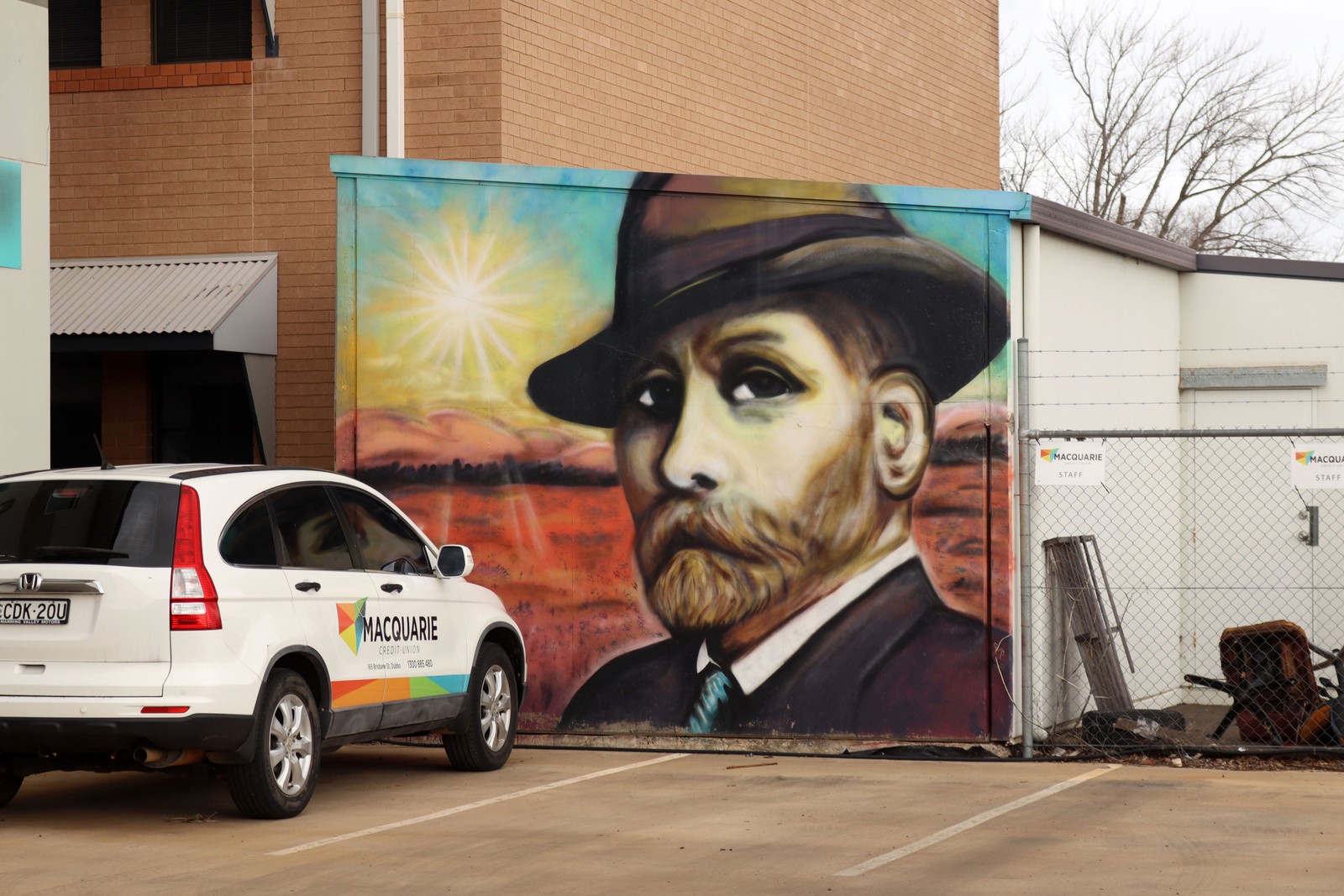 Sir Sidney Kidman by Poncho Army | Street Art NSW