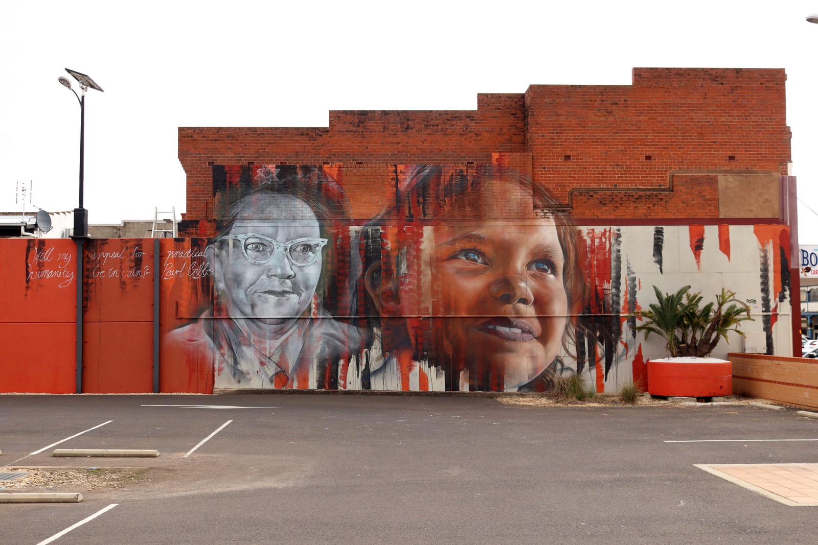 Past, Present, Future by Adnate | Street Art NSW