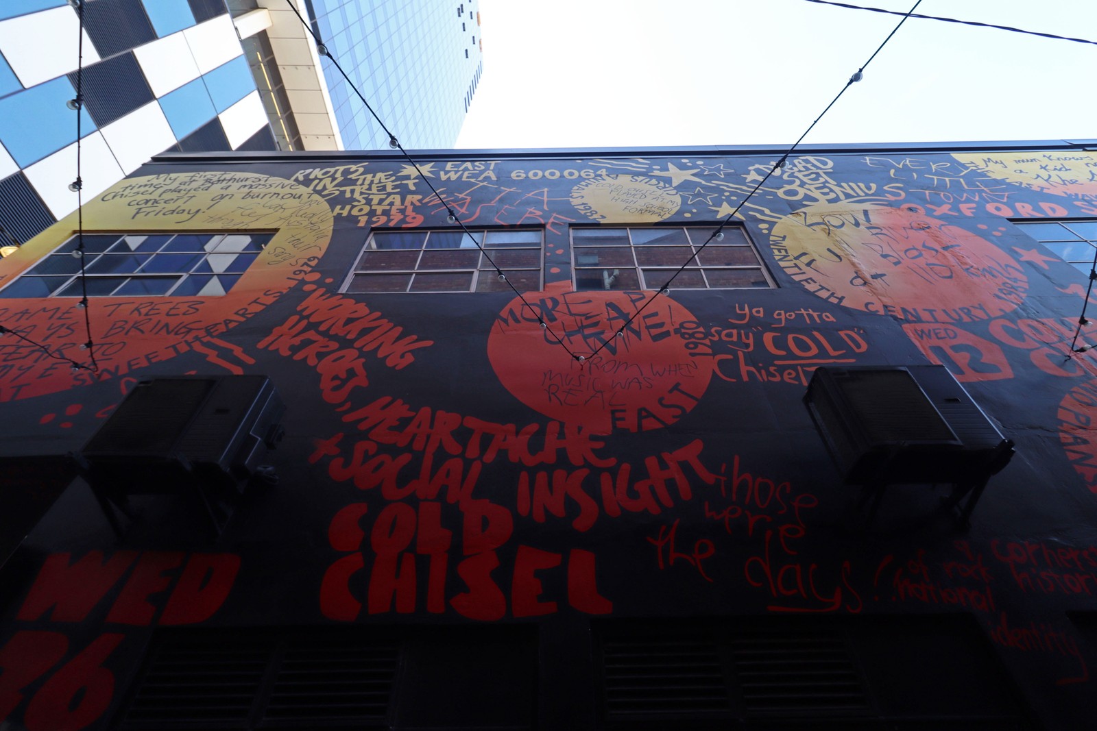 Cold Chisel Lane by James Dodd | Street Art NSW