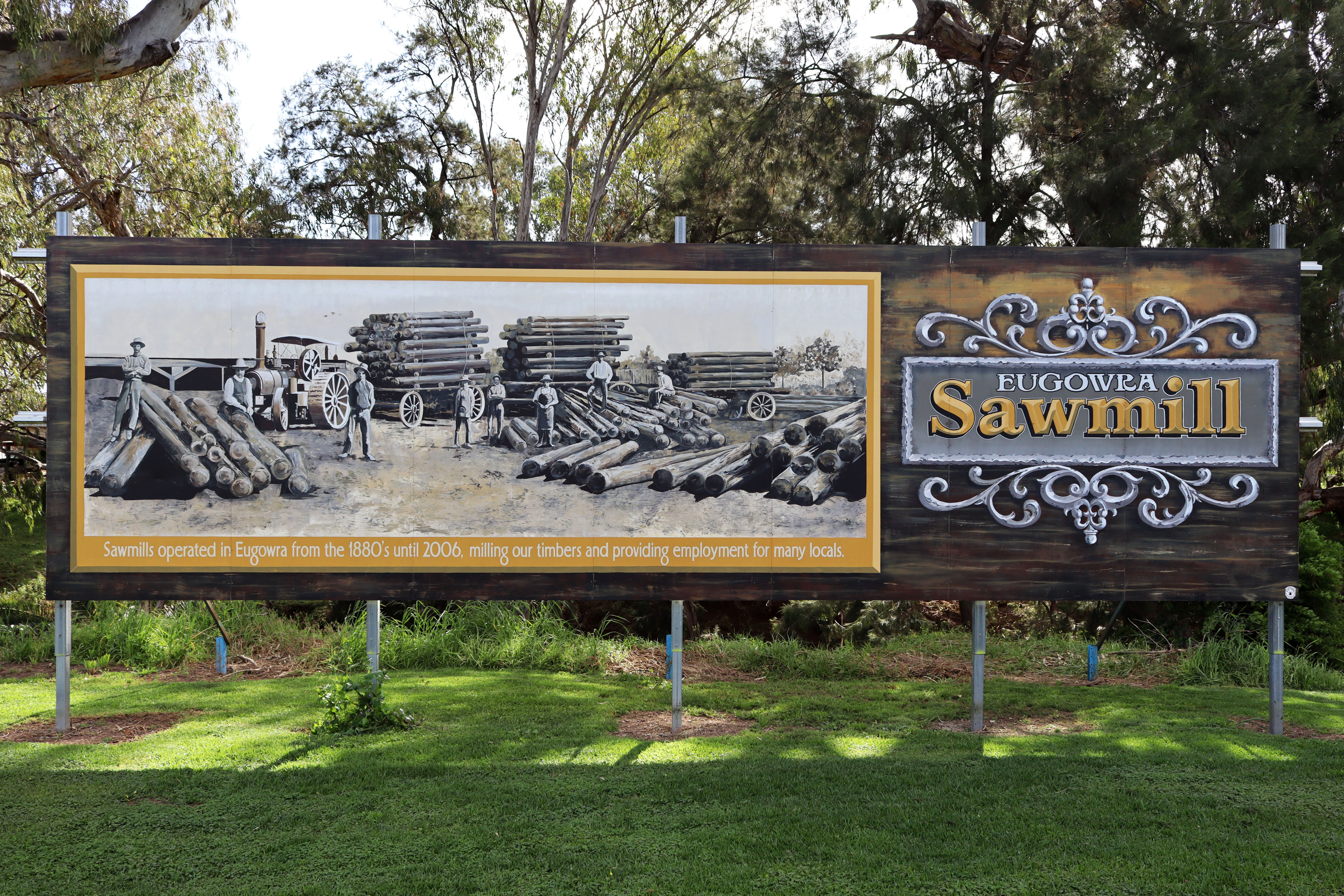 Eugowra Sawmill | Street Art NSW