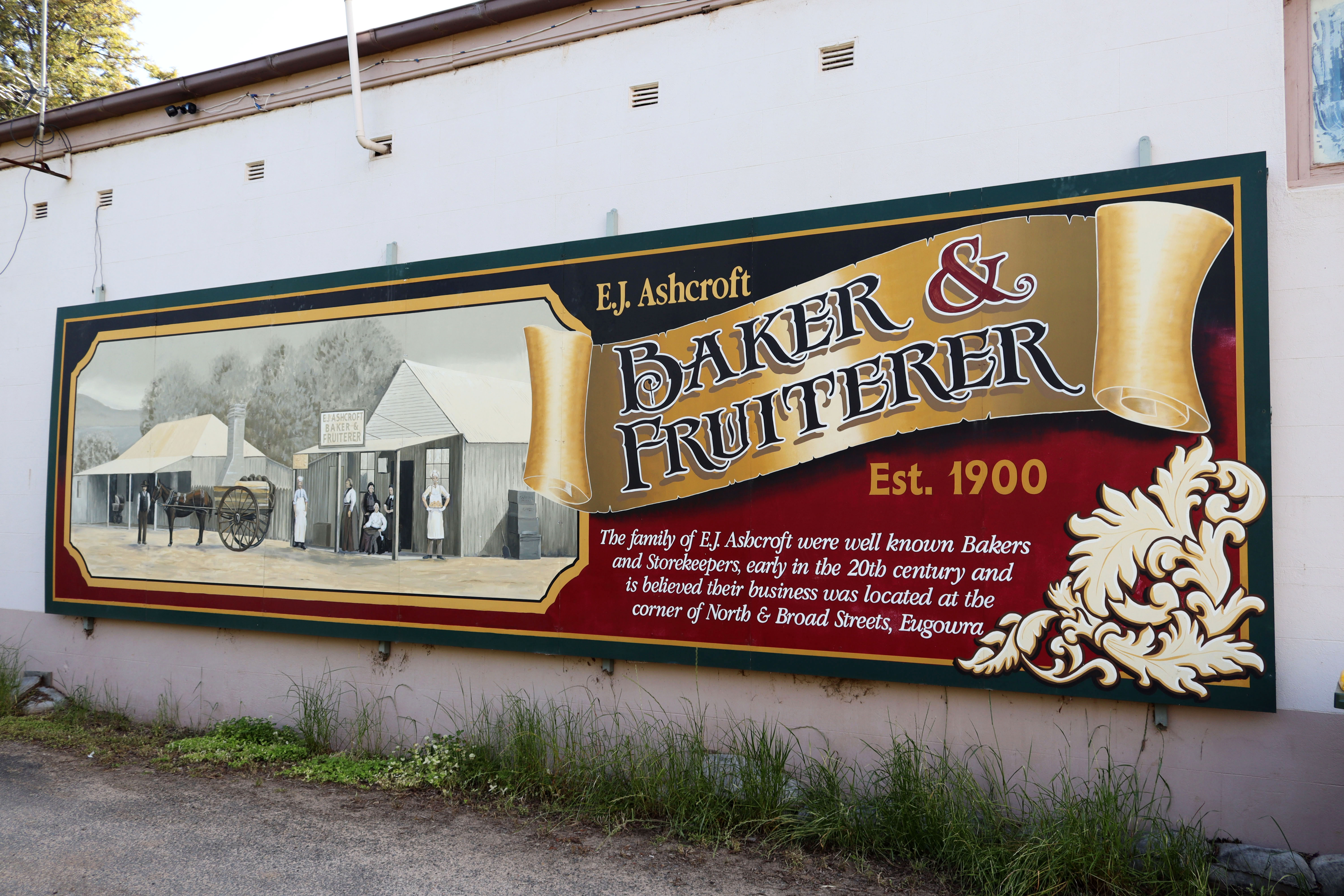 Ashcroft's Bakery & Fruiterer | Street Art NSW