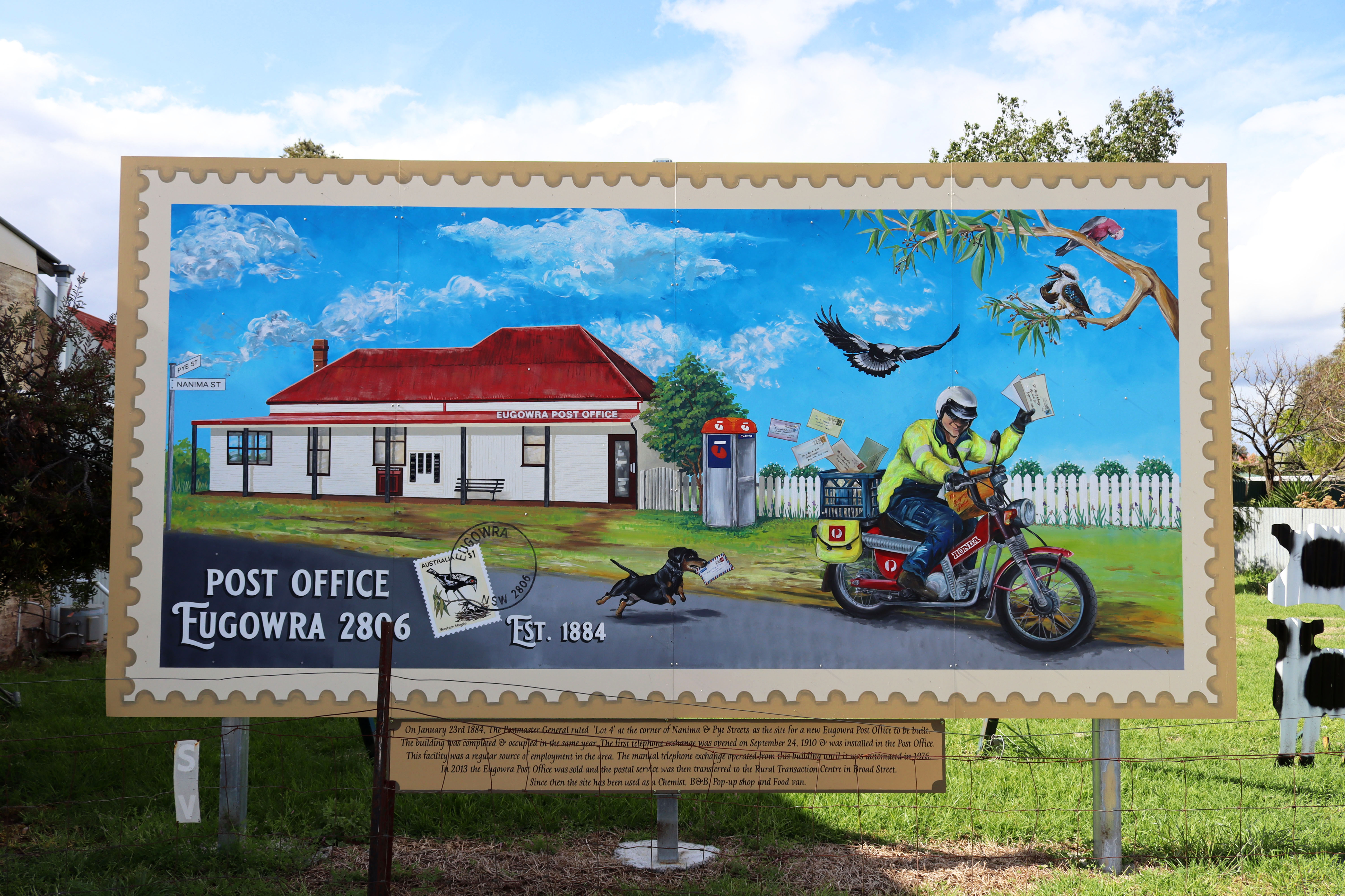 Eugowra Post Office | Street Art NSW