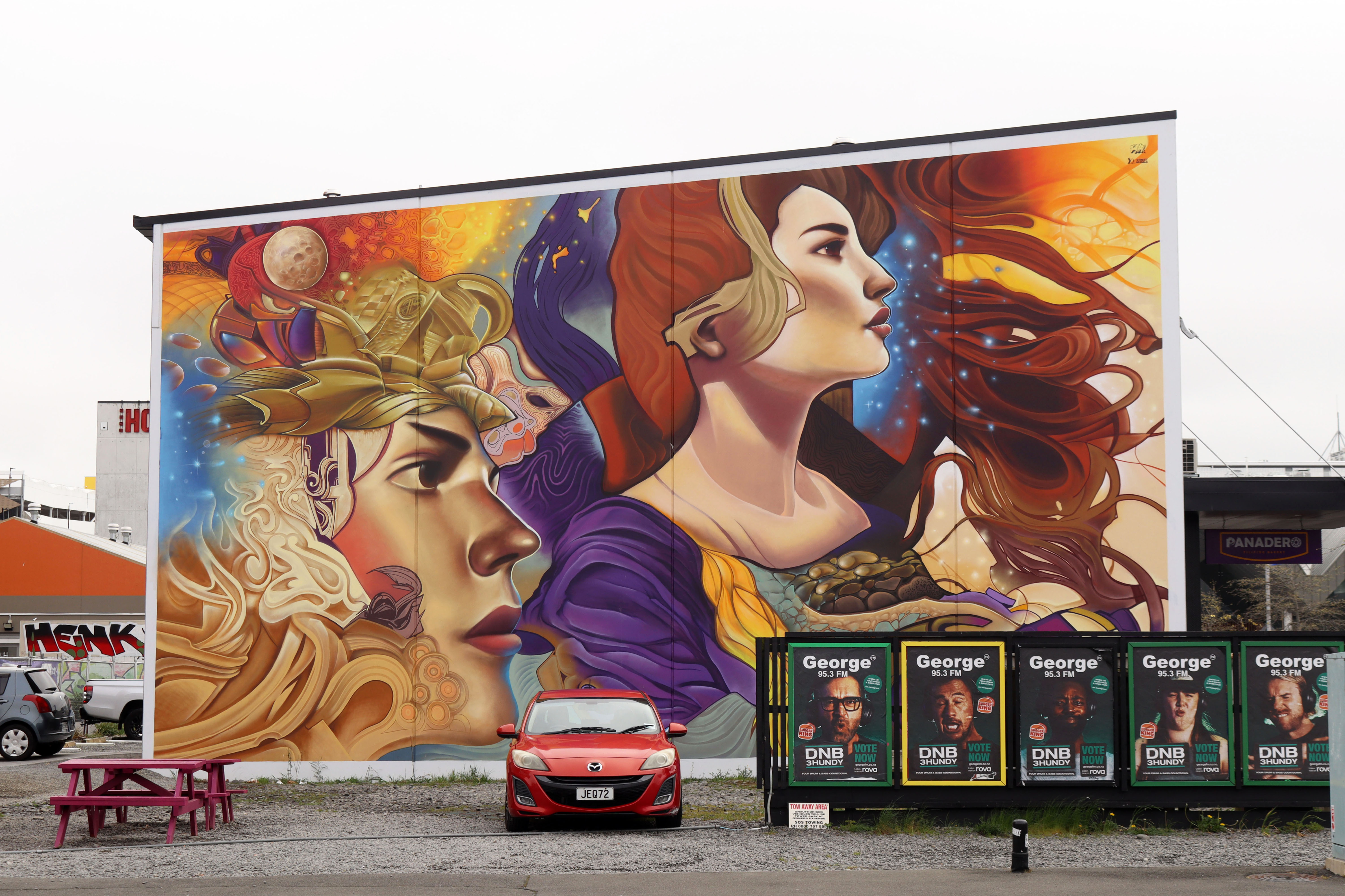 Athena and Minerva by Dcypher | Street Art NSW