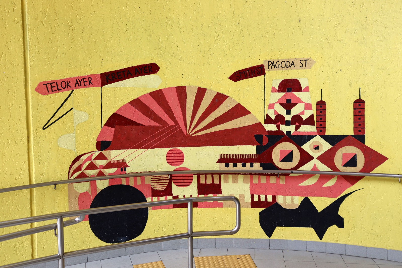 Chinatown by Singapore Polytechnic Design School | Street Art NSW