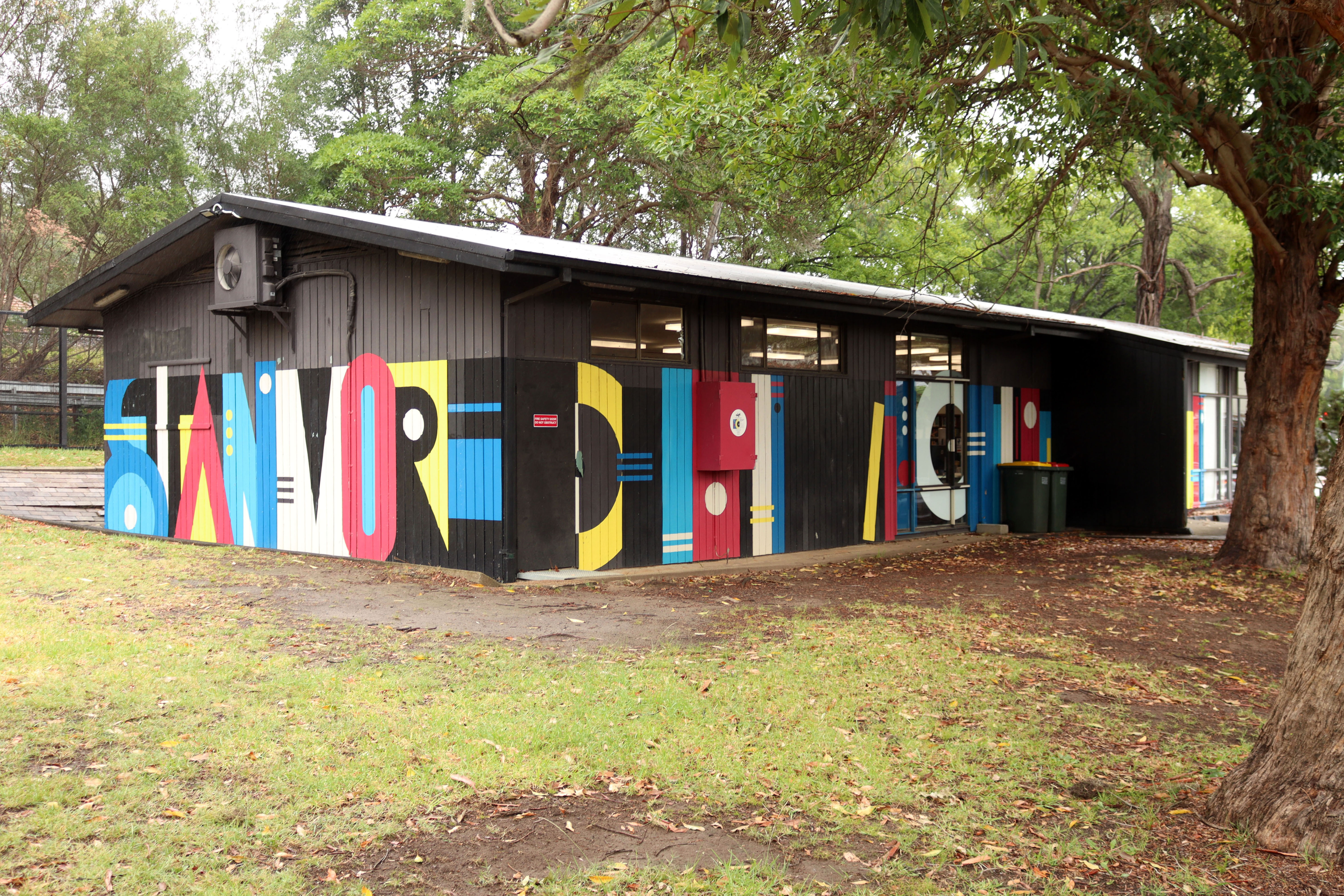 Stanmore Public Library by Make Creative | Street Art NSW