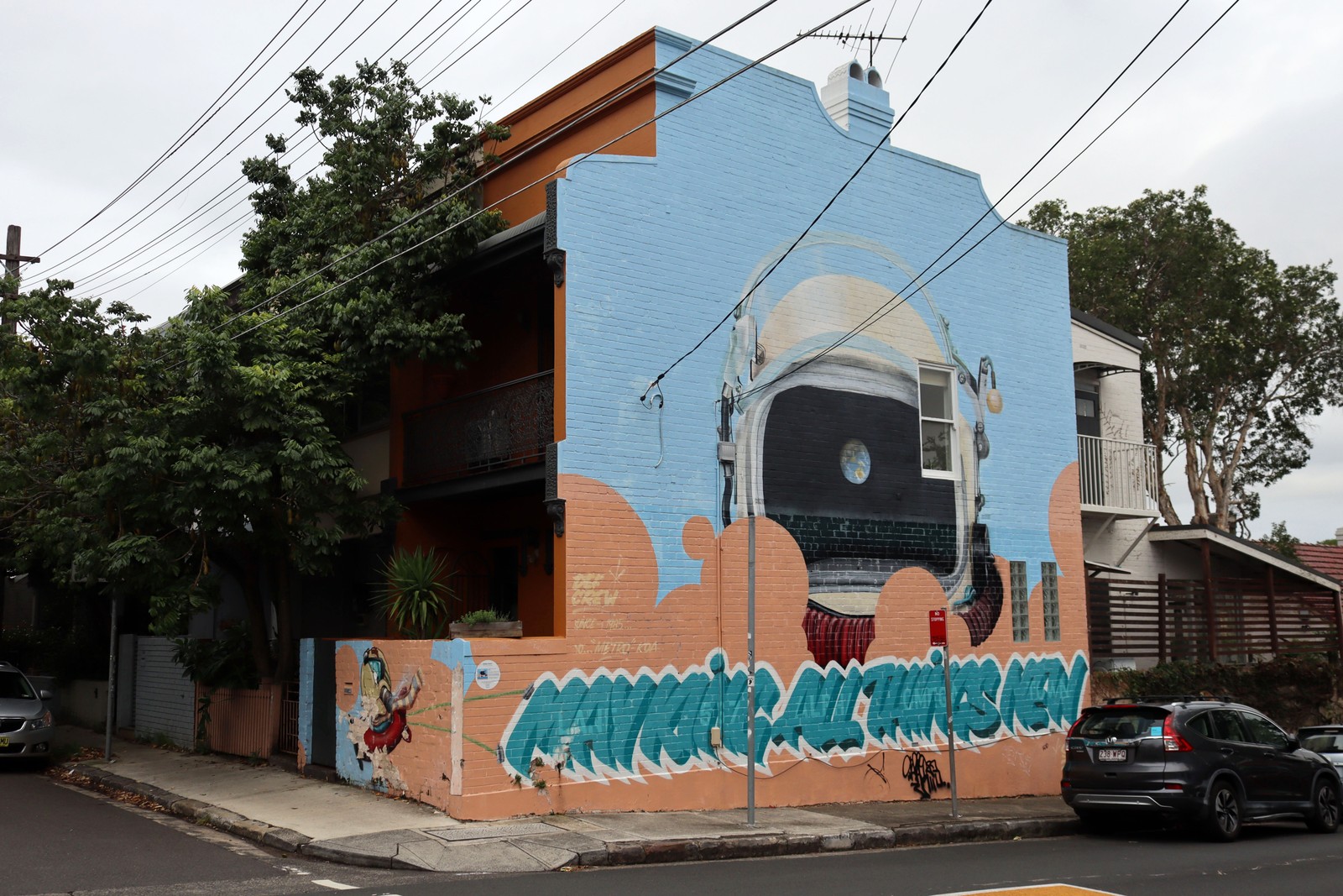 Mayking All Things New by Sid Tapia | Street Art NSW