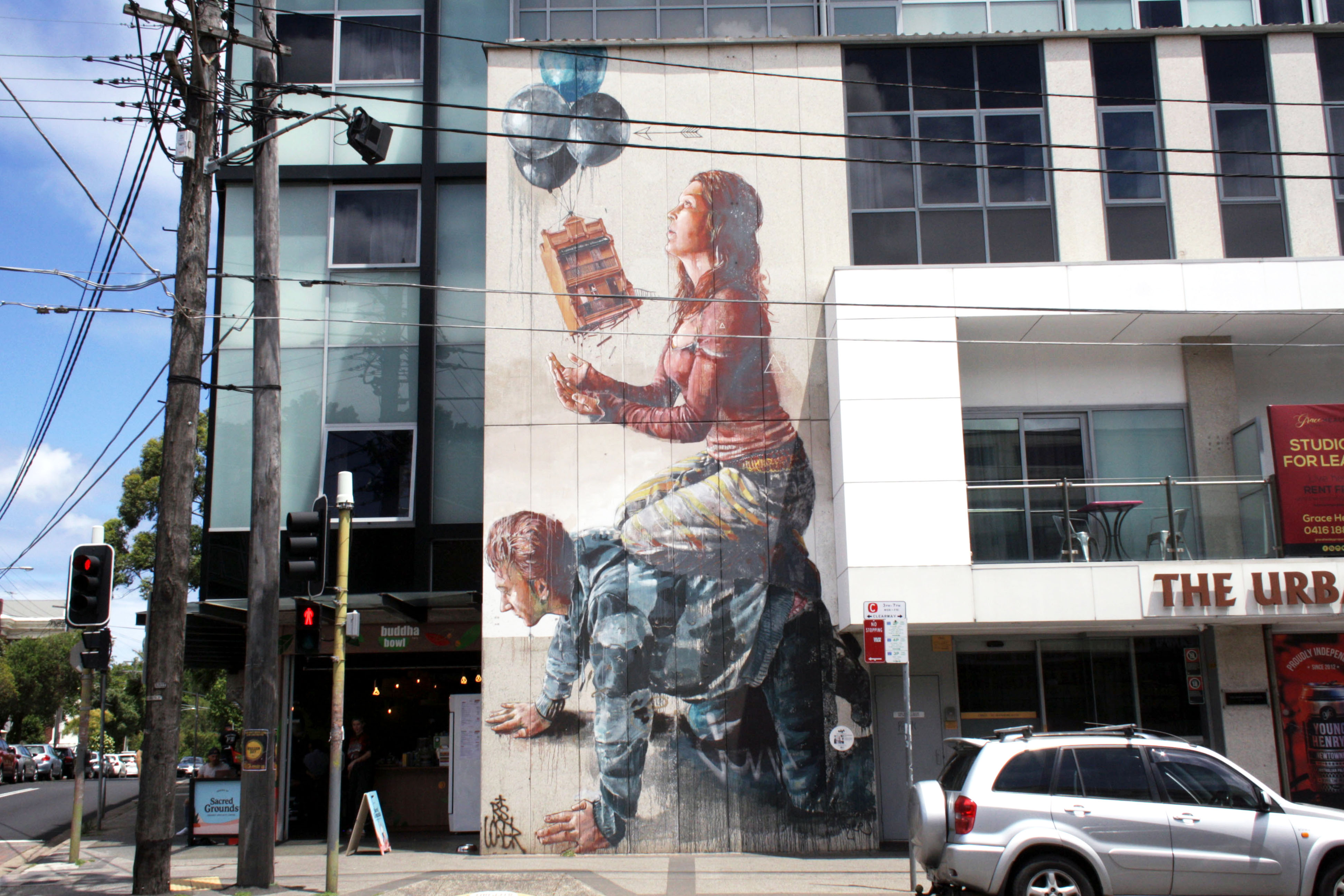 Housing Bubble by Fintan Magee | Street Art NSW