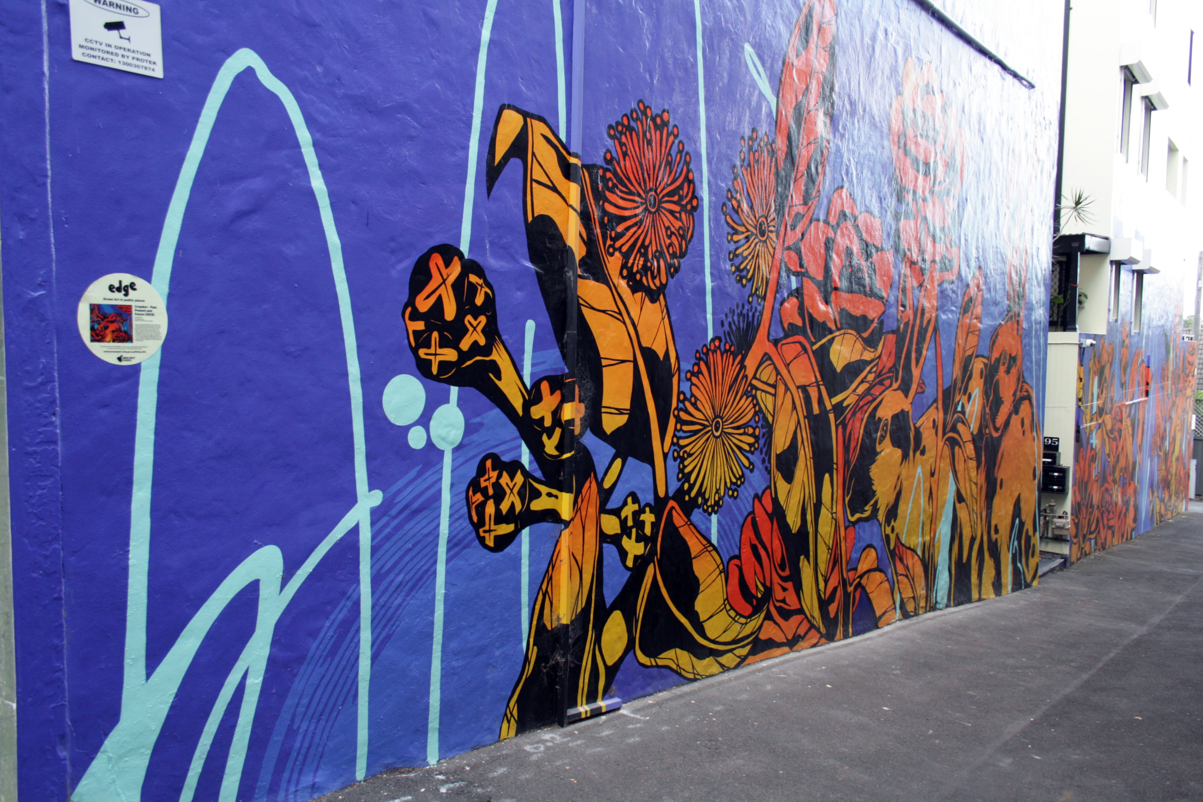 Croydon - Past, Present and Future by George Rose | Street Art NSW