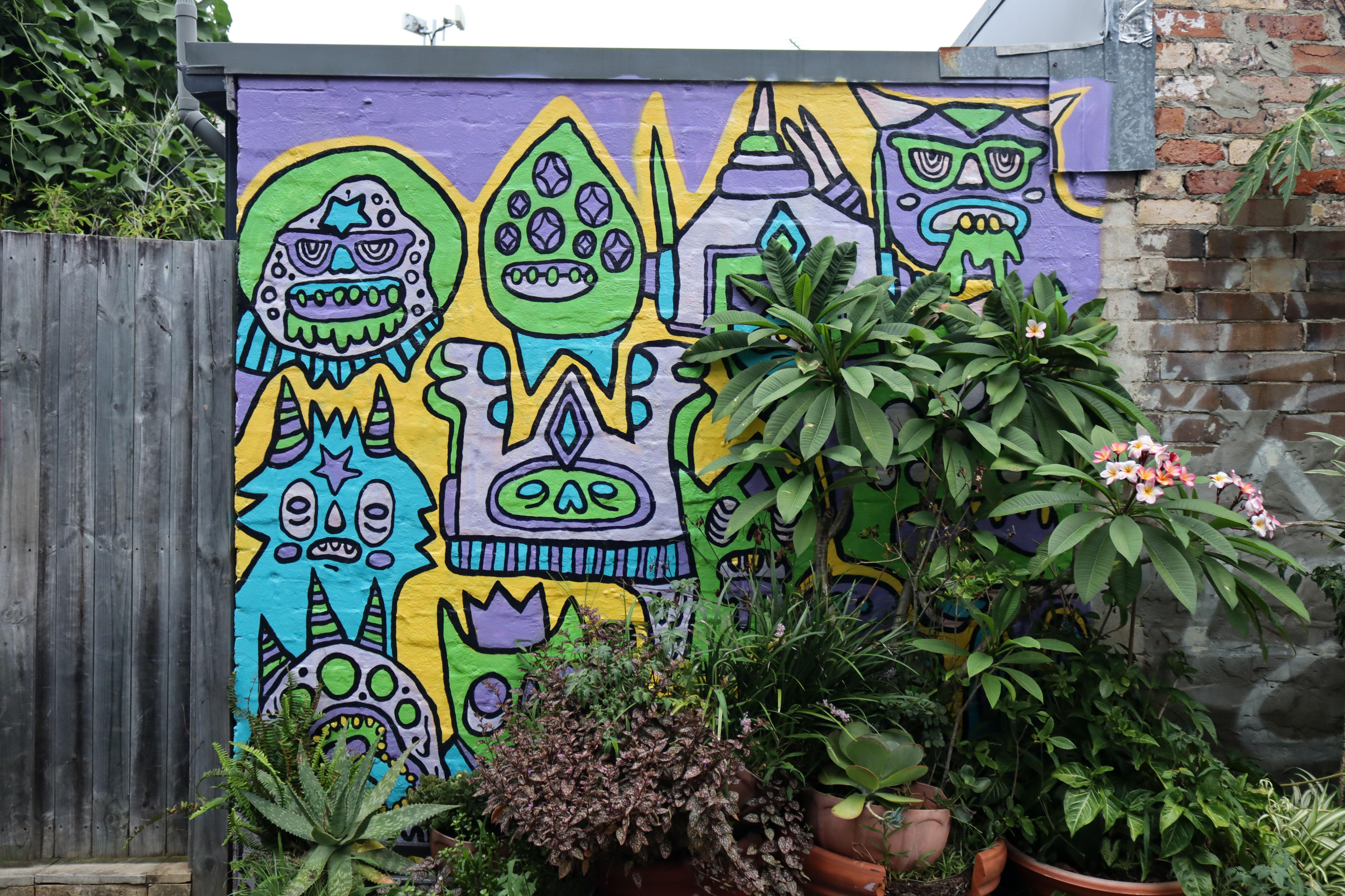Monster Friends by Daisy Knight | Street Art NSW
