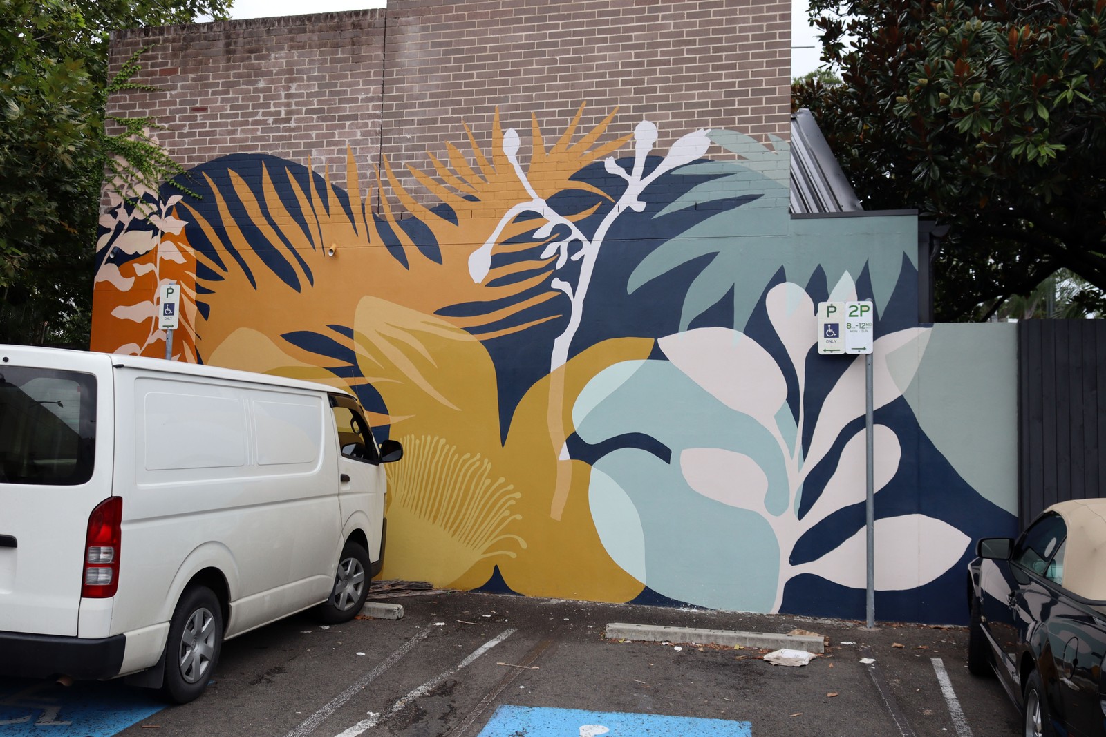 The Embrace by Nastia Gladushchenko | Street Art NSW