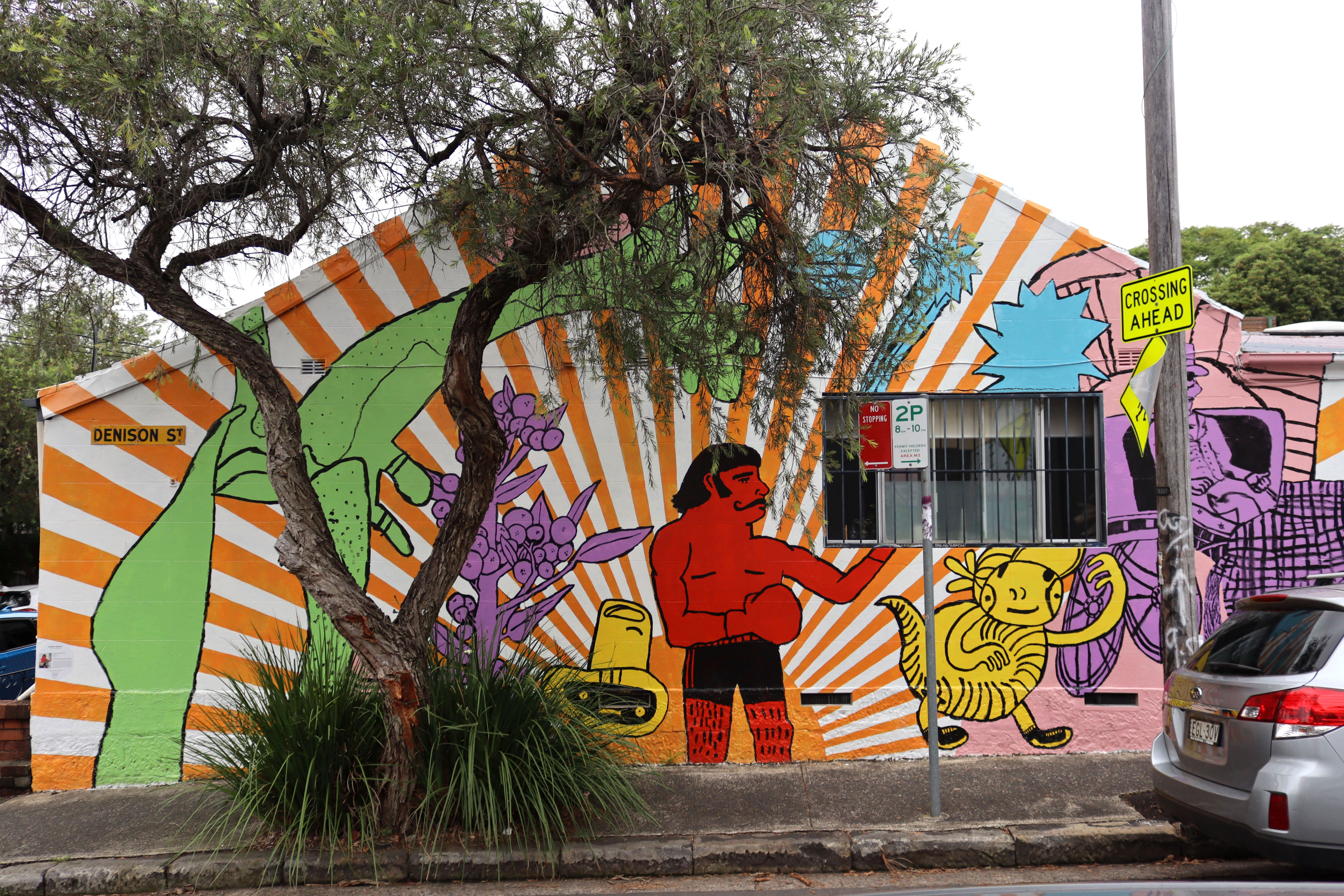Characters of Newtown by Digby Webster | Street Art NSW