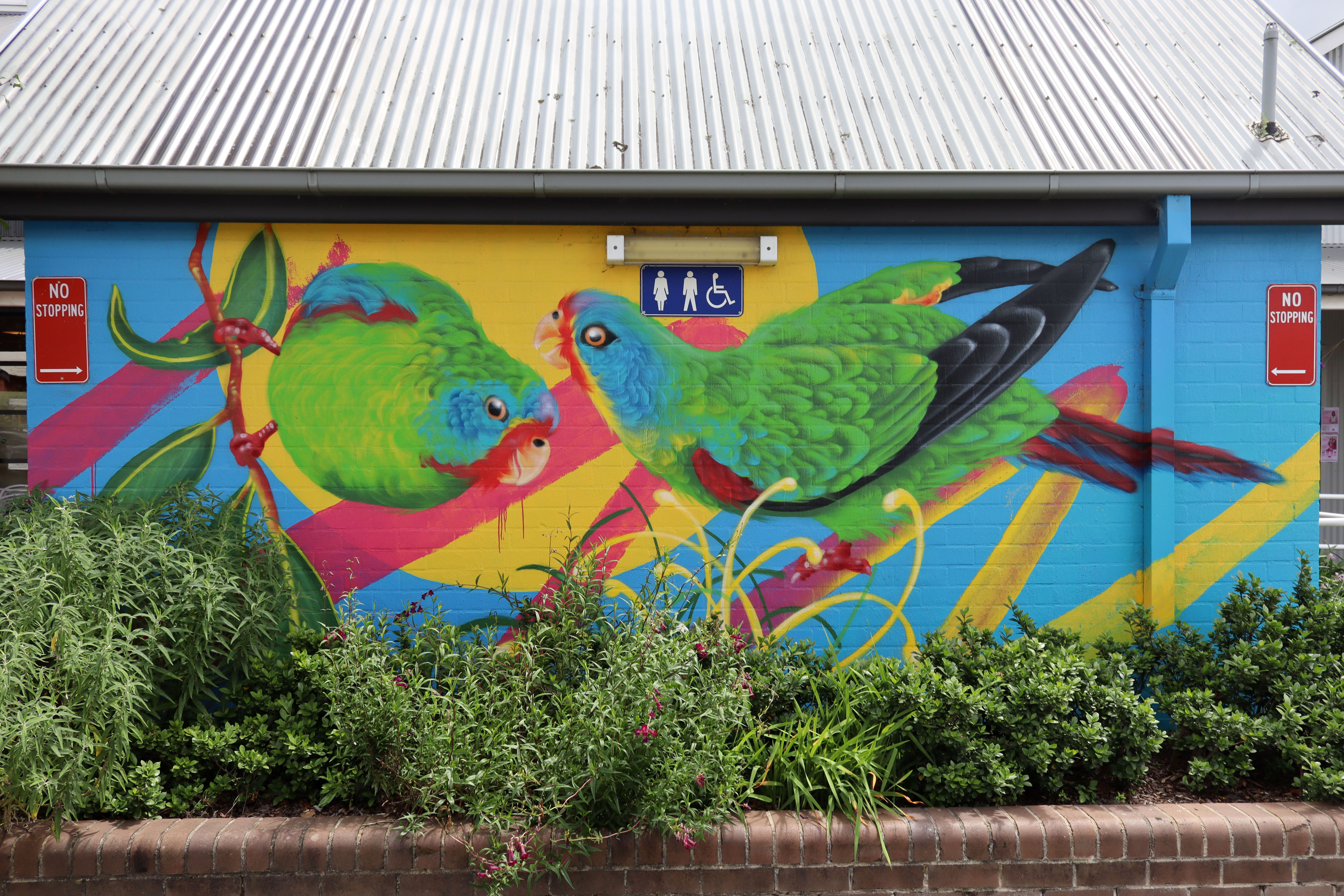 Berry Toilet Block by Samuel Hall | Street Art NSW
