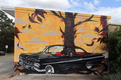 Thirlmere Auto Port Mural