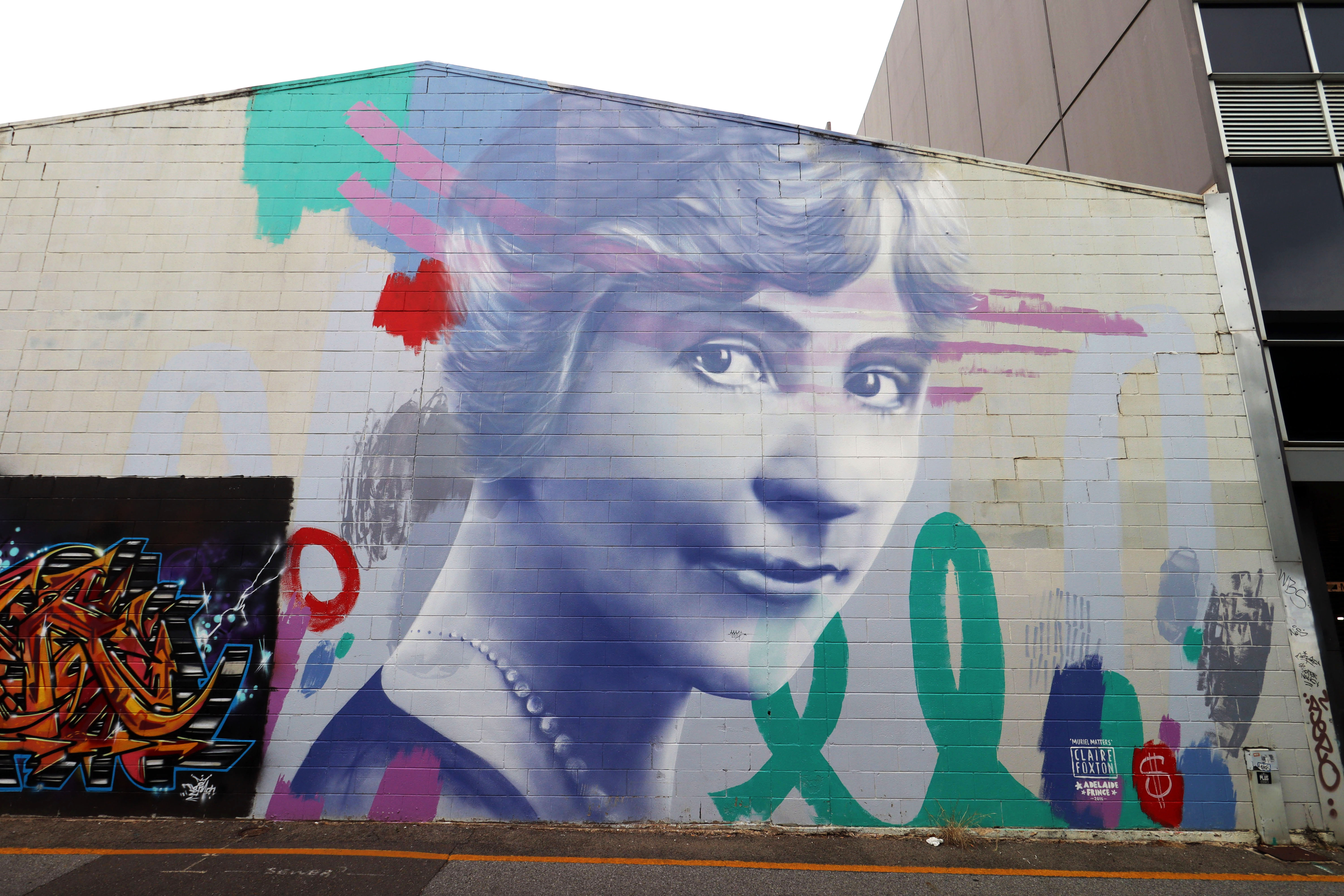 Muriel Matters by Claire Foxton | Street Art NSW