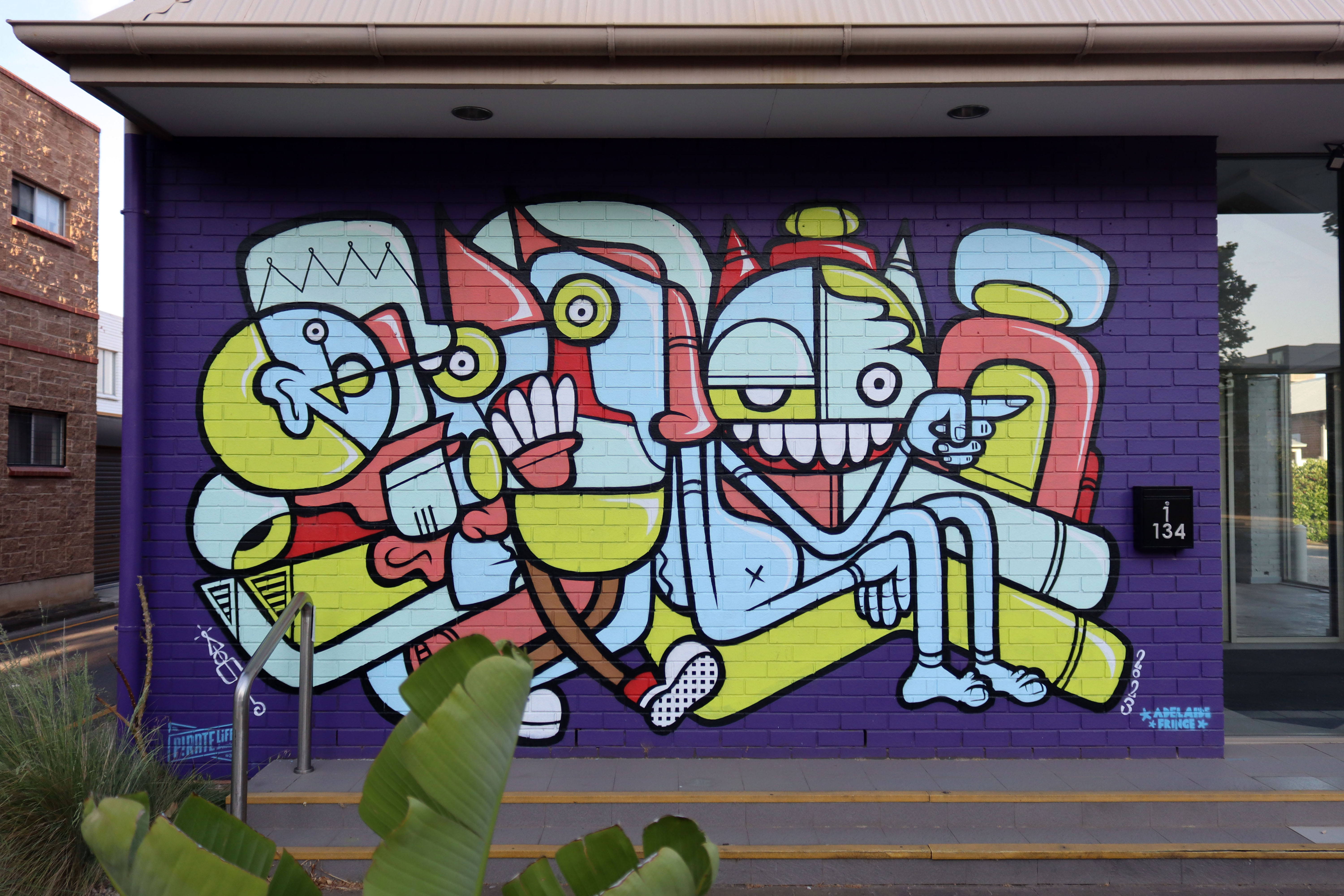 Tango & Lime by Angus Long | Street Art NSW