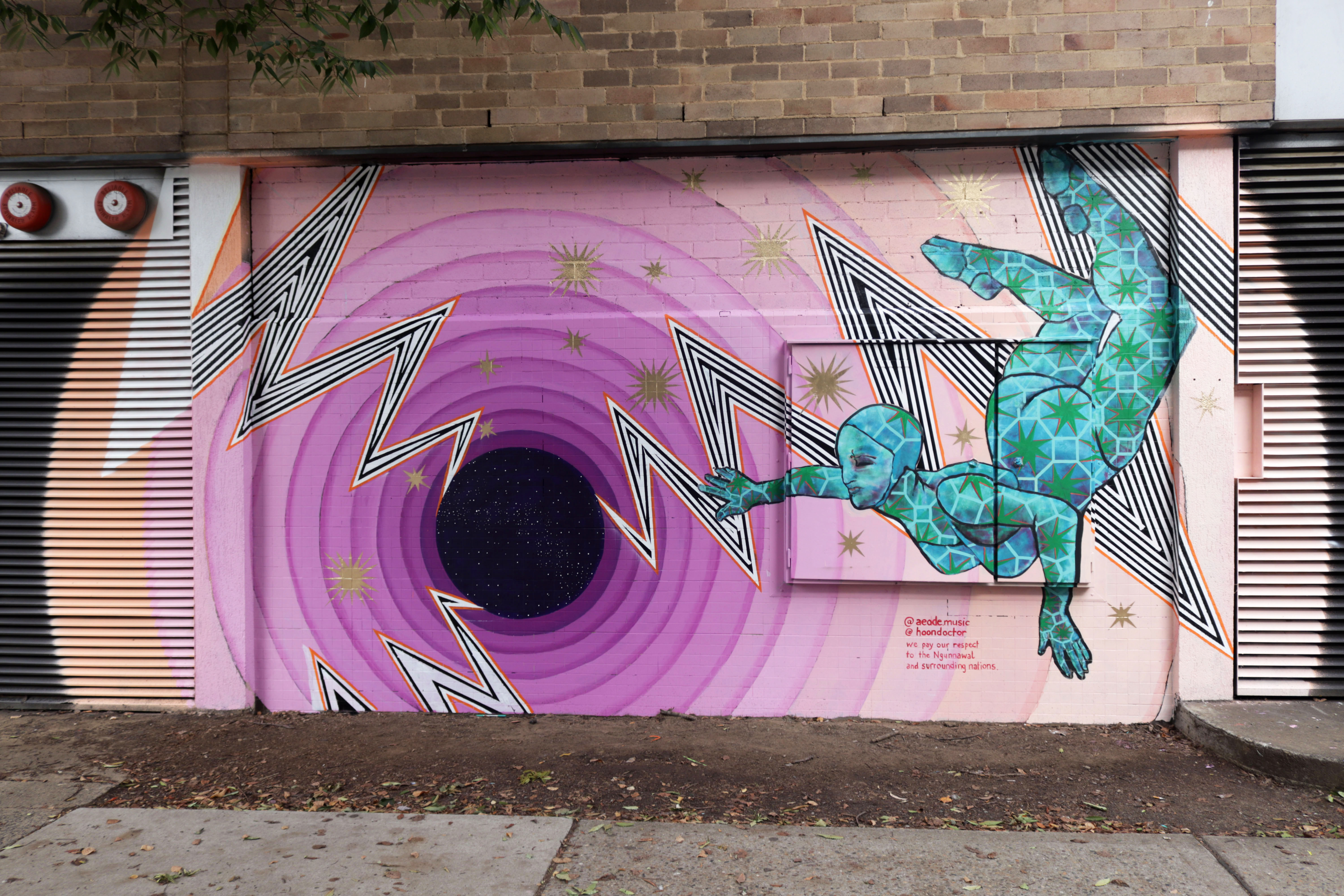 Untitled by AEODE | Street Art NSW