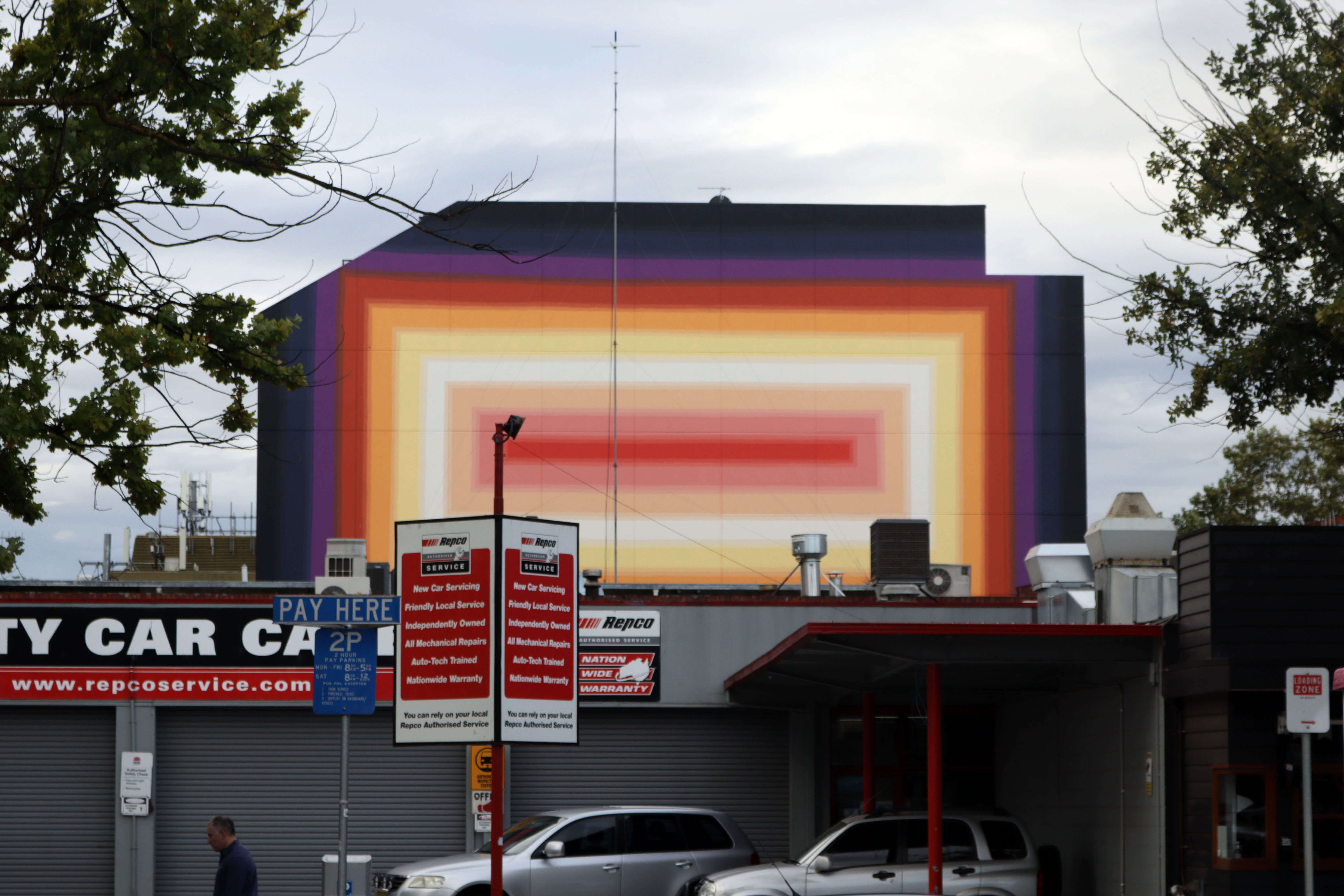 Chromatic Fuzz by D.R.E.Z | Street Art NSW