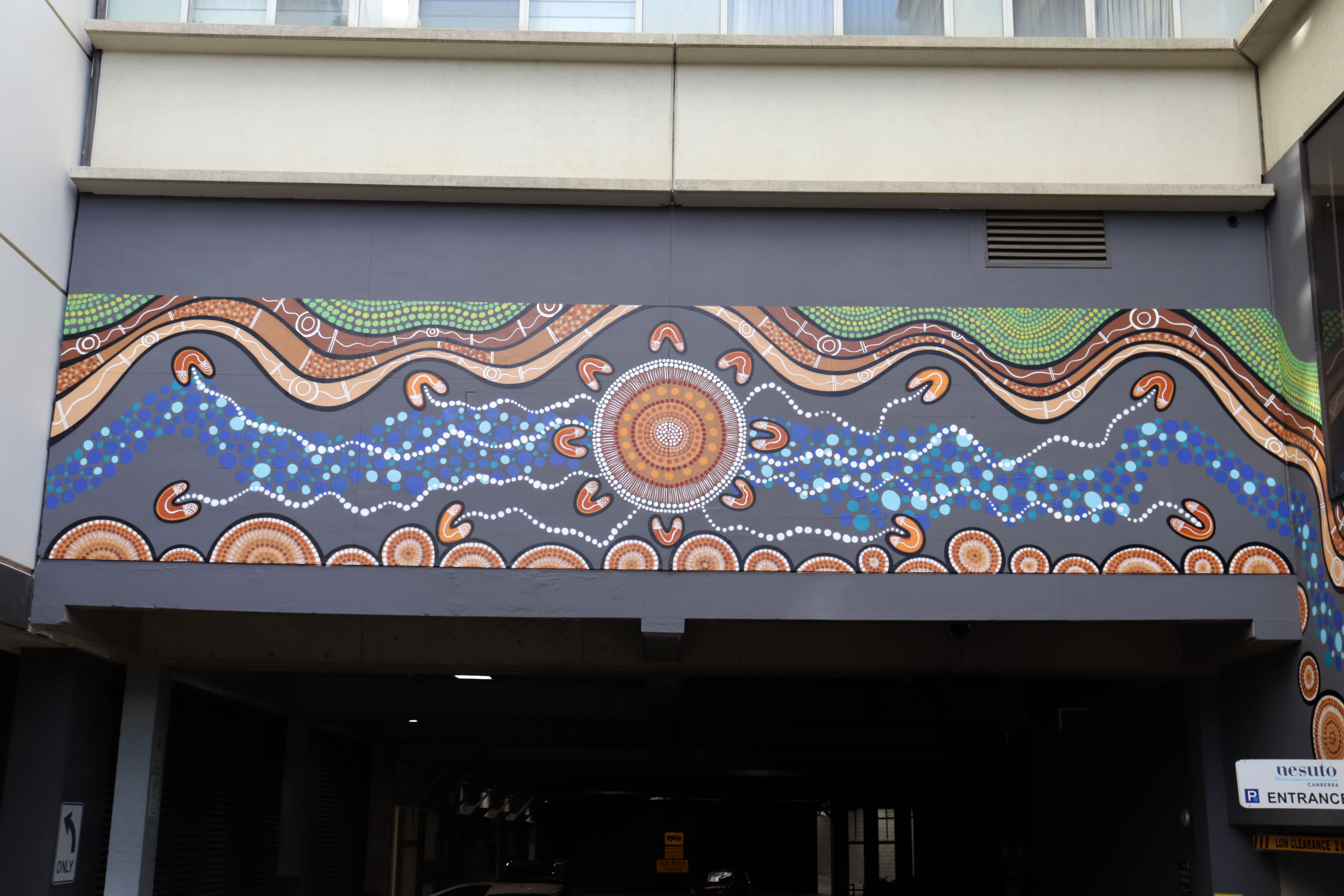 Ngunnawal Land by Eddie Longford | Street Art NSW