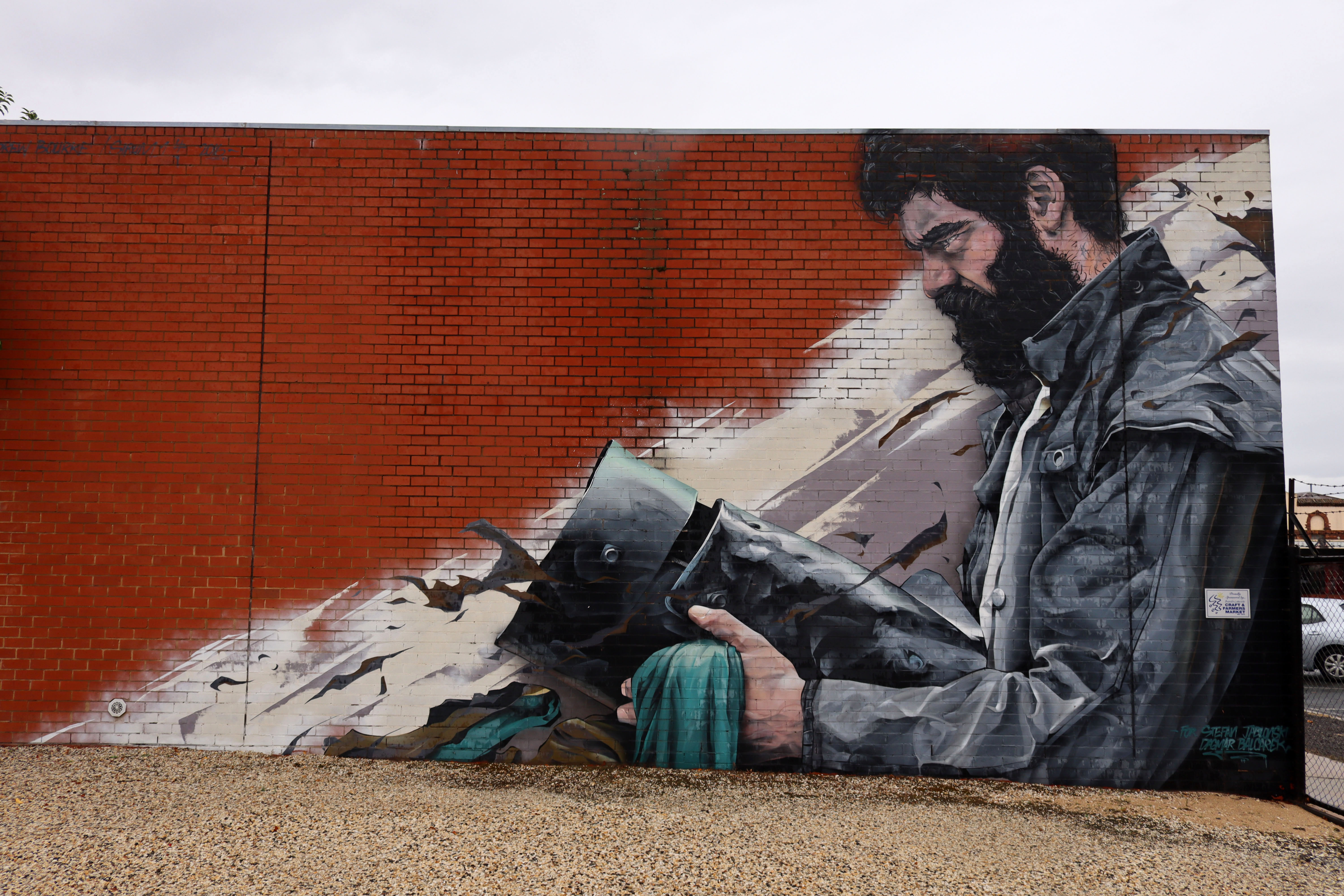 Ned Kelly by Sirum | Street Art NSW