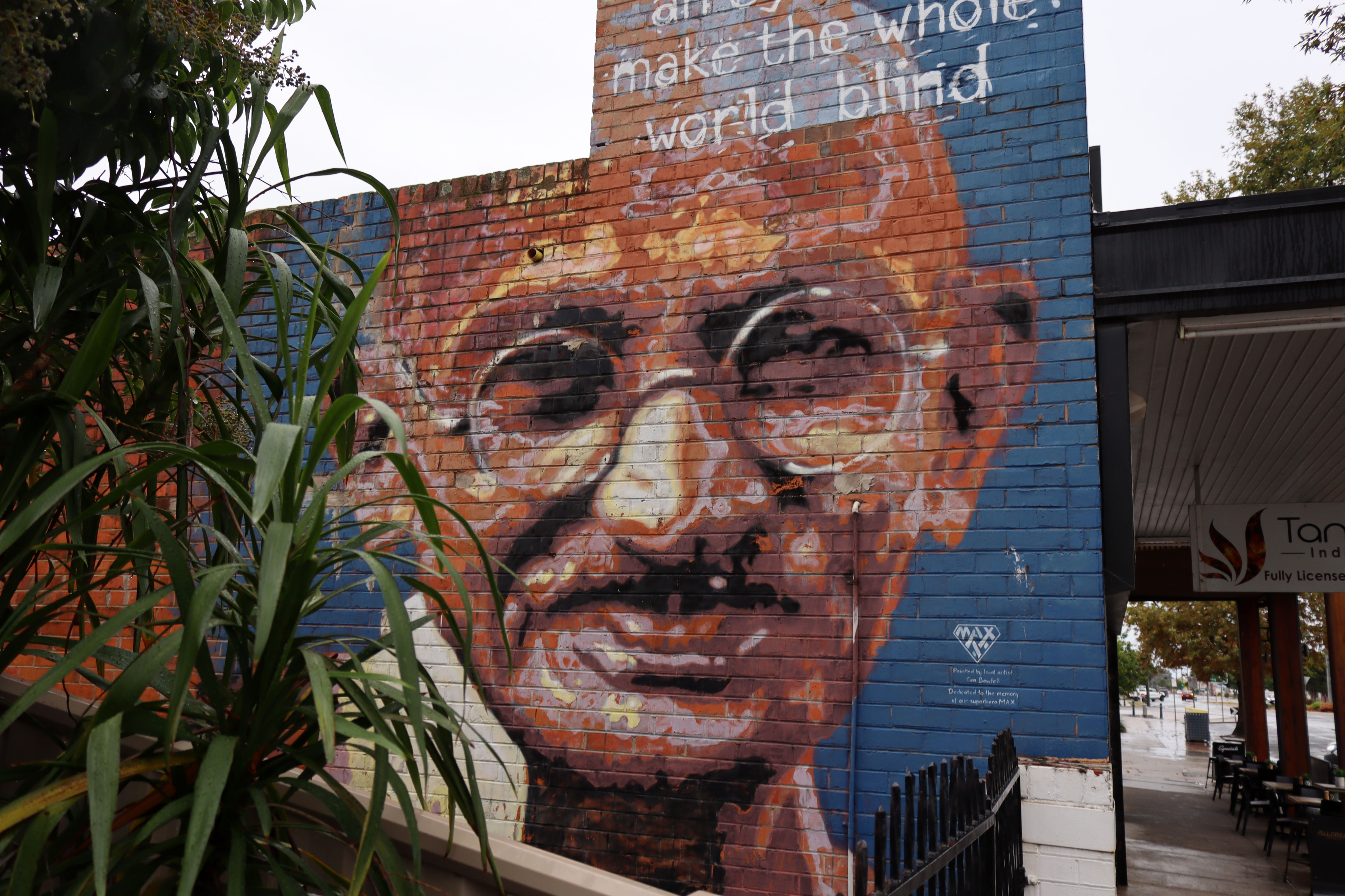 Eye for an Eye by Tim Bowtell | Street Art NSW