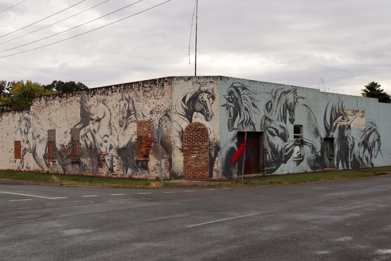 Stampede of Unicorns by Kaffeine | Street Art NSW