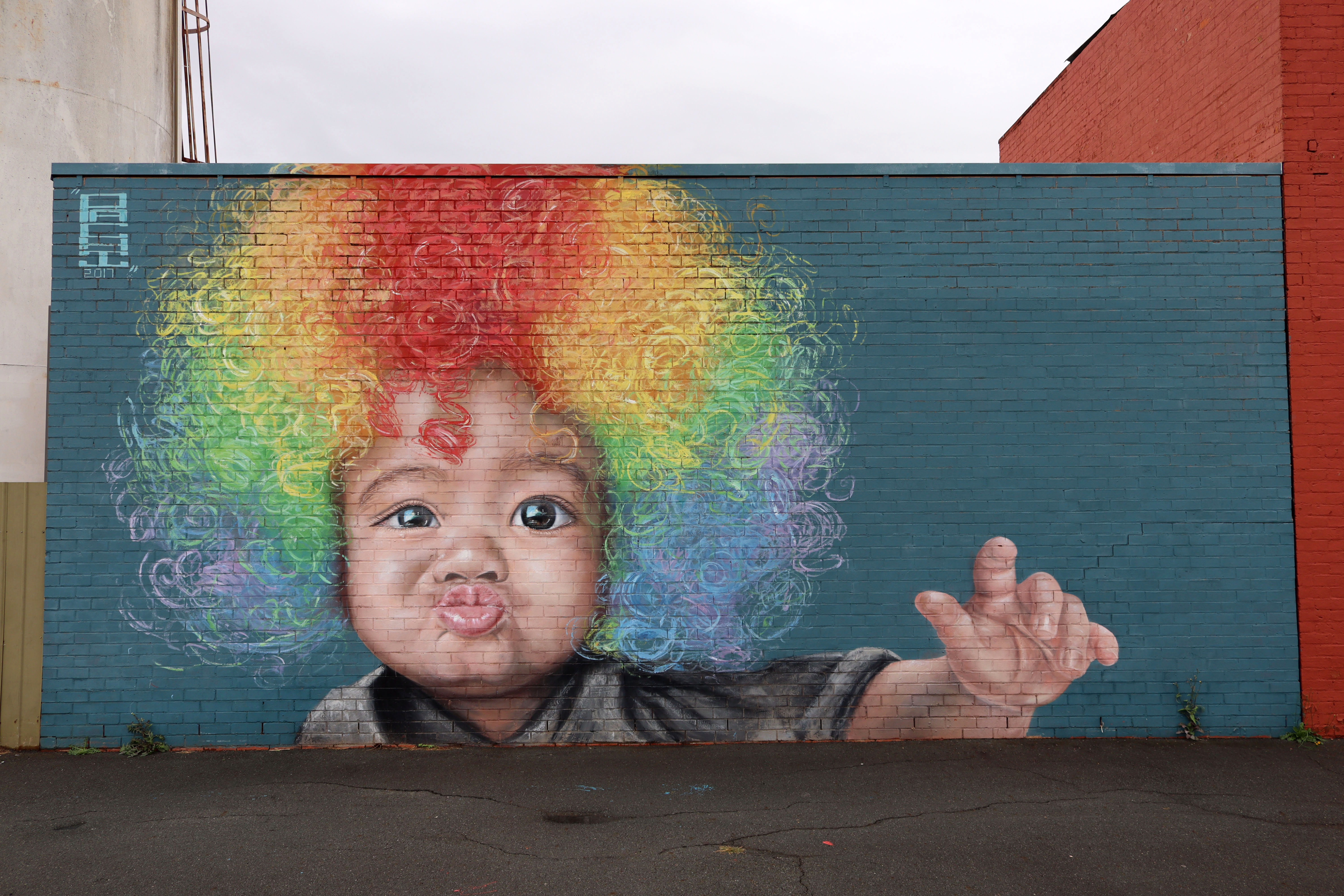 Joyous Innocence by Julian Clavijo | Street Art NSW