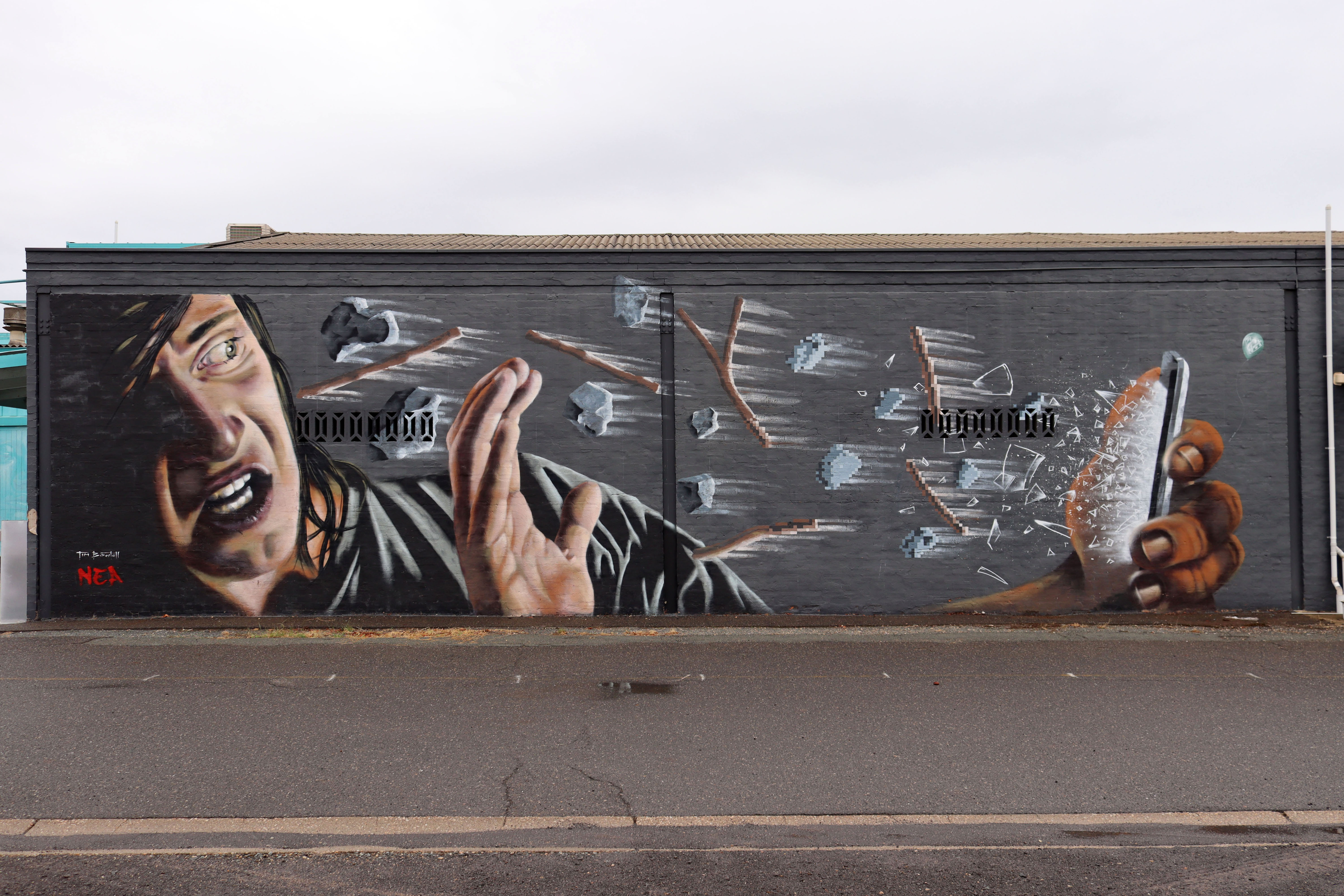 Untitled by Tim Bowtell | Street Art NSW