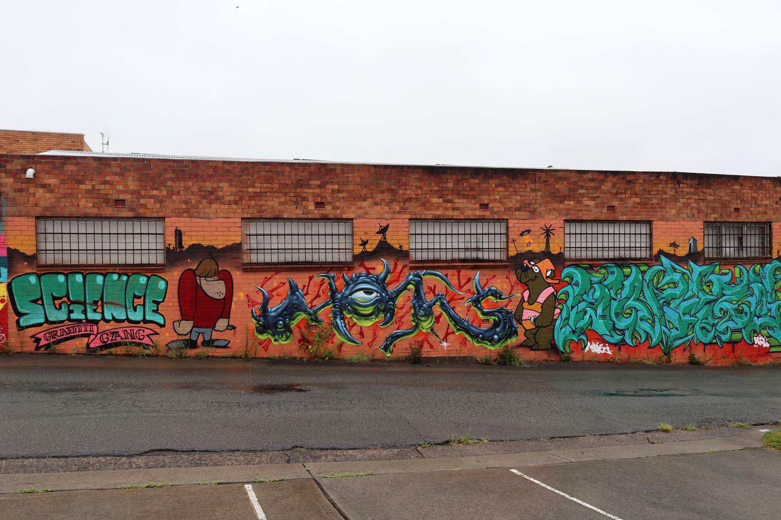 Science Graffiti Gang | Street Art NSW