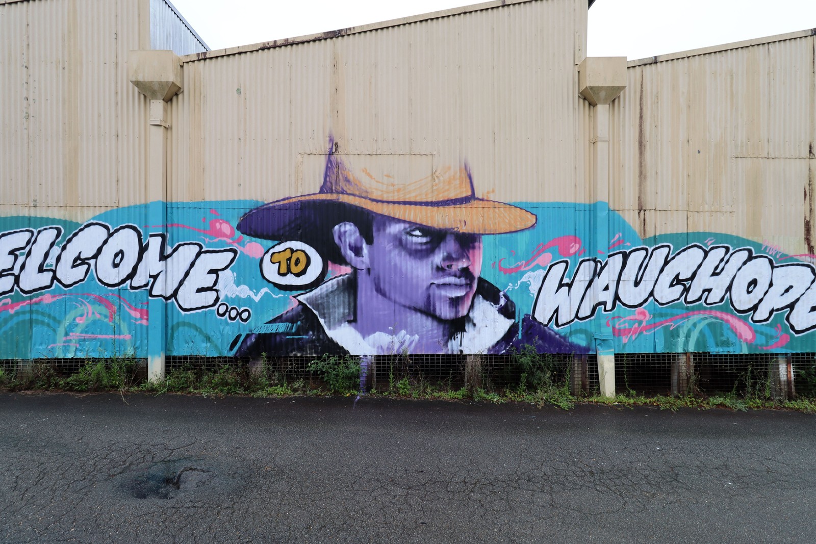 Welcome to Wauchope by James Moulton | Street Art NSW
