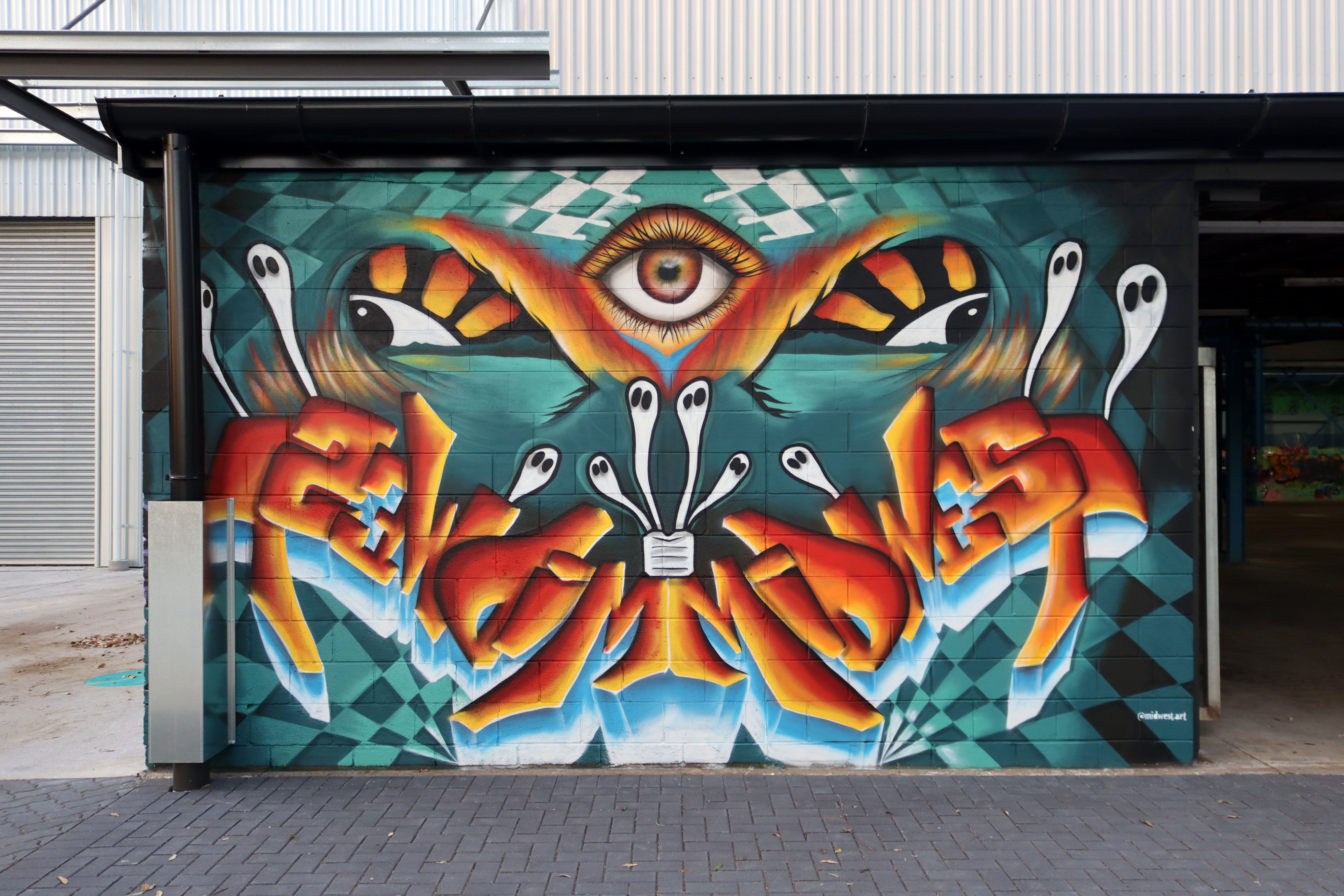 Murfy the Surfy by Midwest Art | Street Art NSW