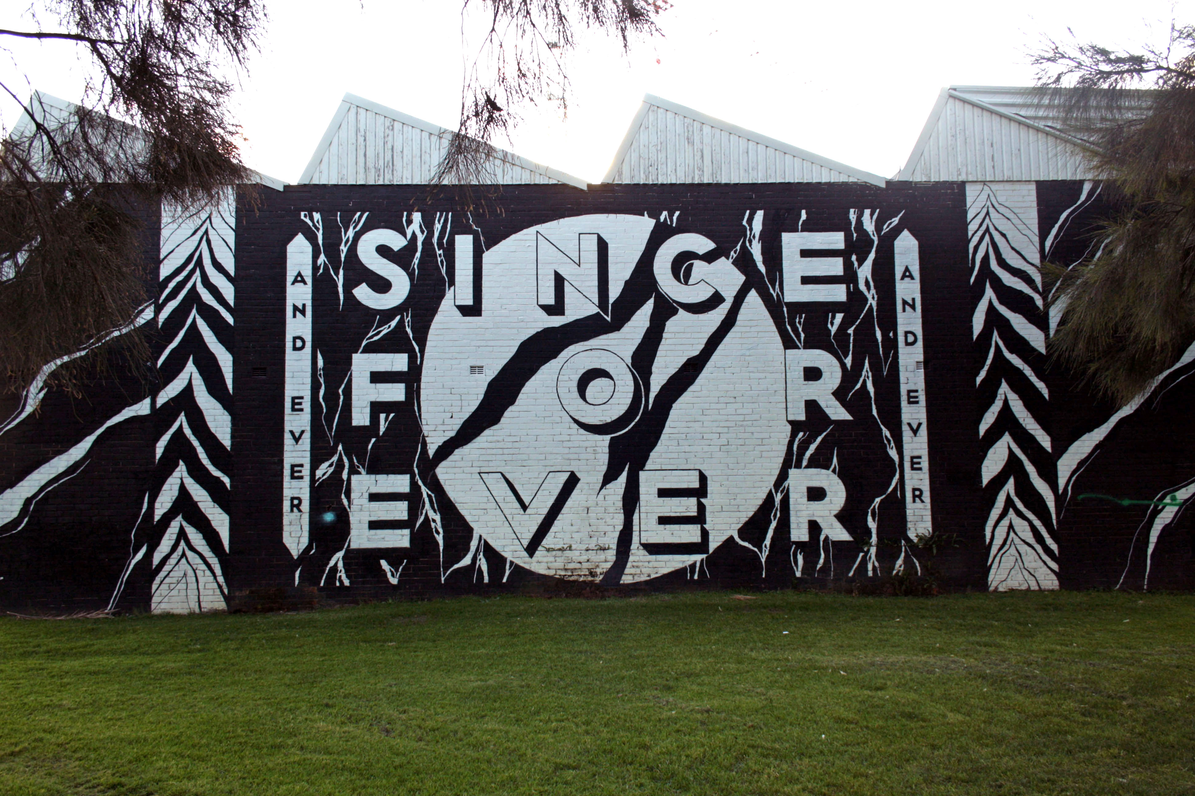 Since Forever and Ever and Ever by Georgia Hill | Street Art NSW