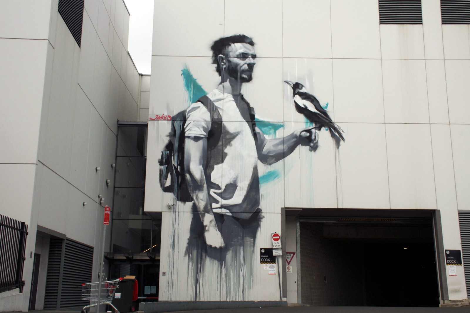 Untitled by Jarus | Street Art NSW