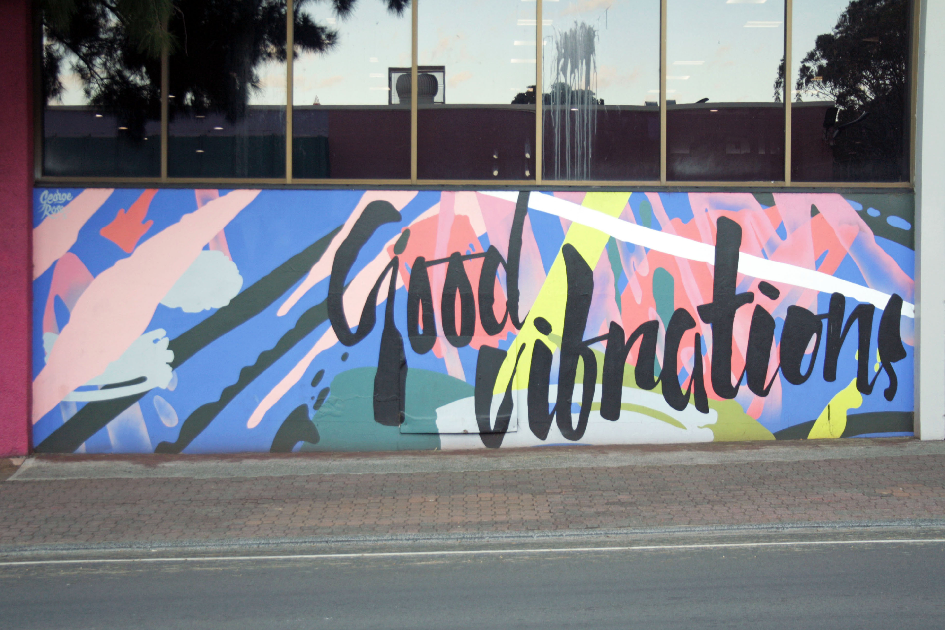 Good Vibrations by George Rose | Street Art NSW