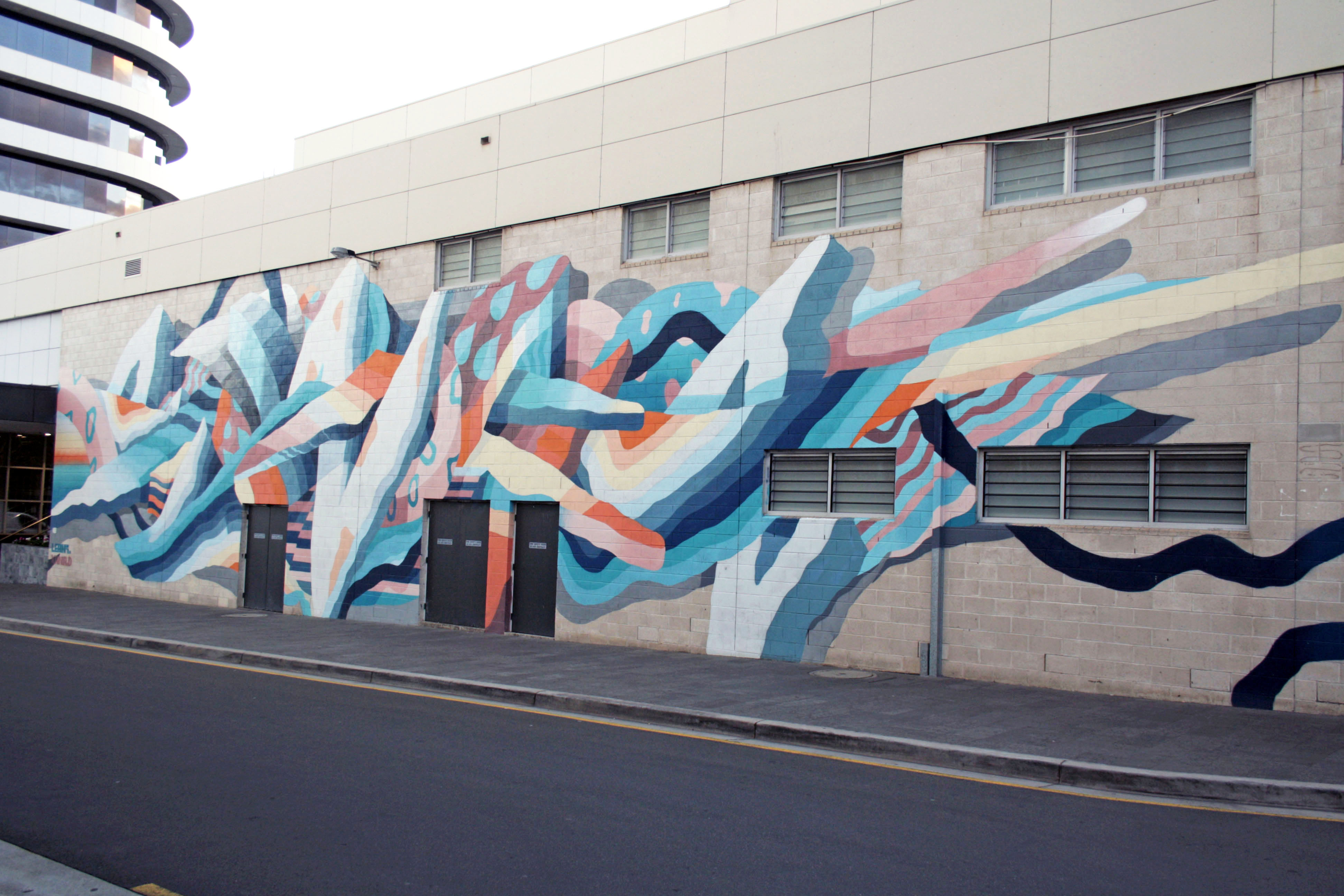 Untitled by Sam Wilkinson (On The Leans) | Street Art NSW