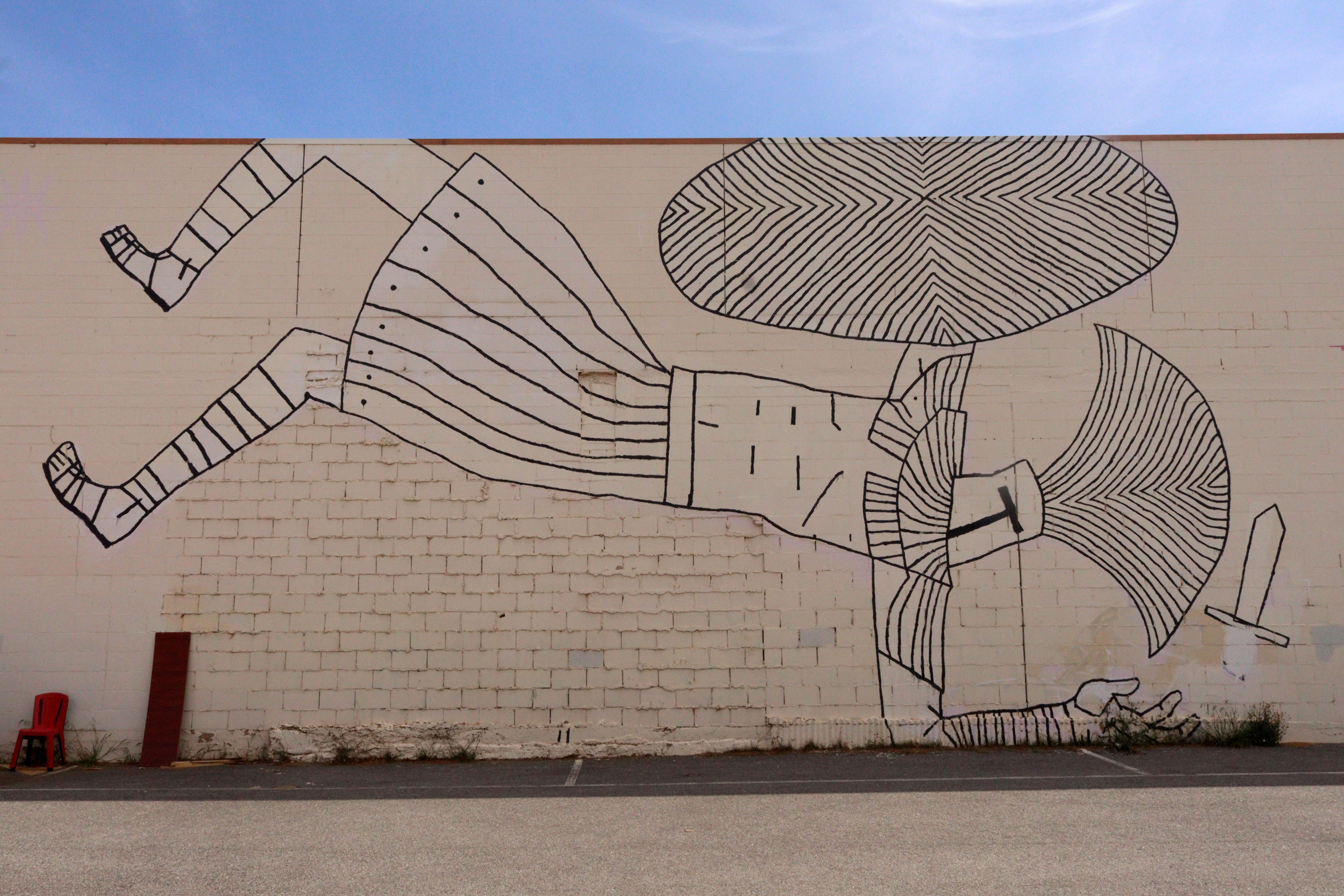The Collapse by Jake Logos | Street Art NSW