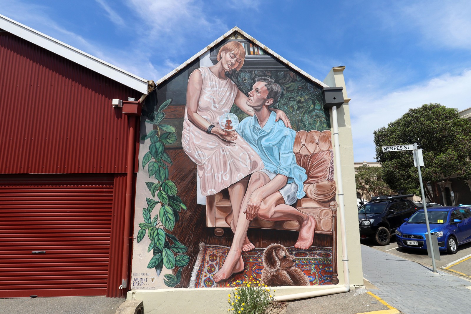 Family Port-rait by Jasmine Crisp | Street Art NSW