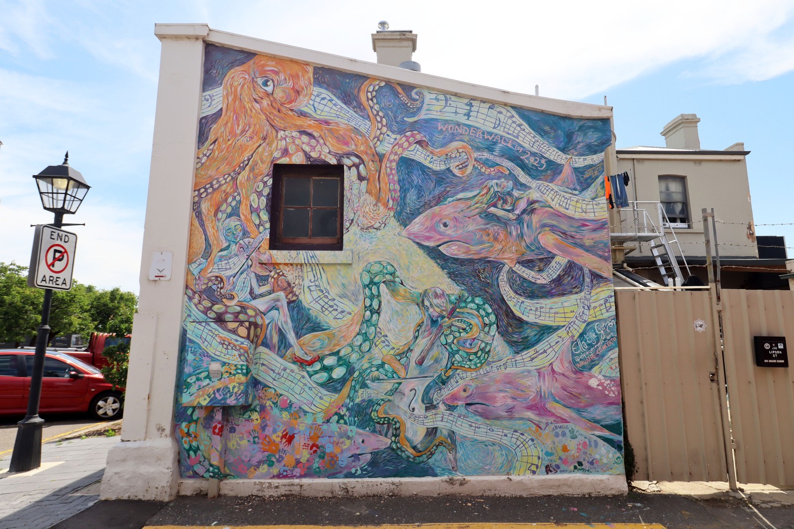 Aquatic Concerto by Ella Germain | Street Art NSW