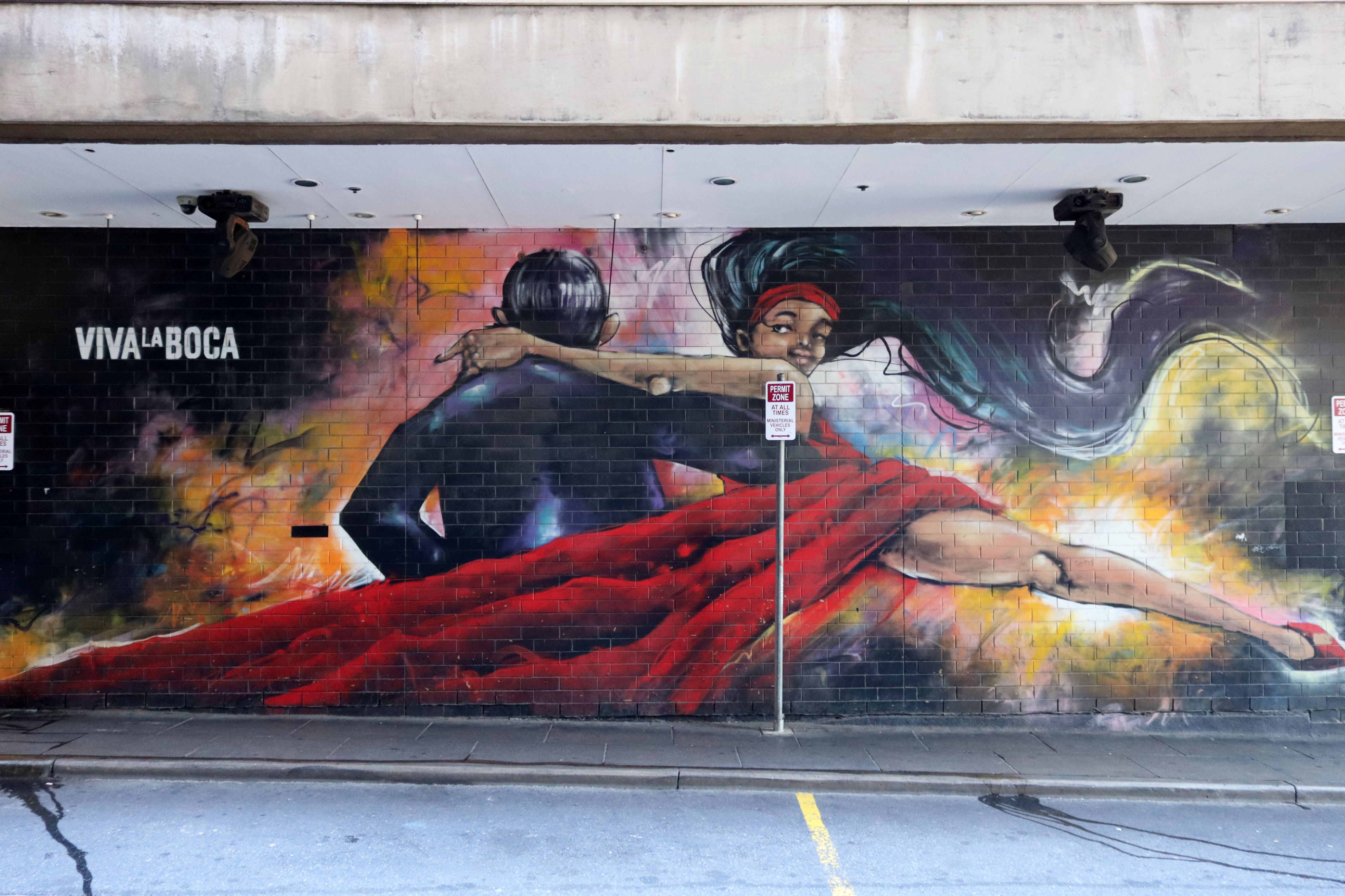 Viva La Boca by Gary Seaman | Street Art NSW
