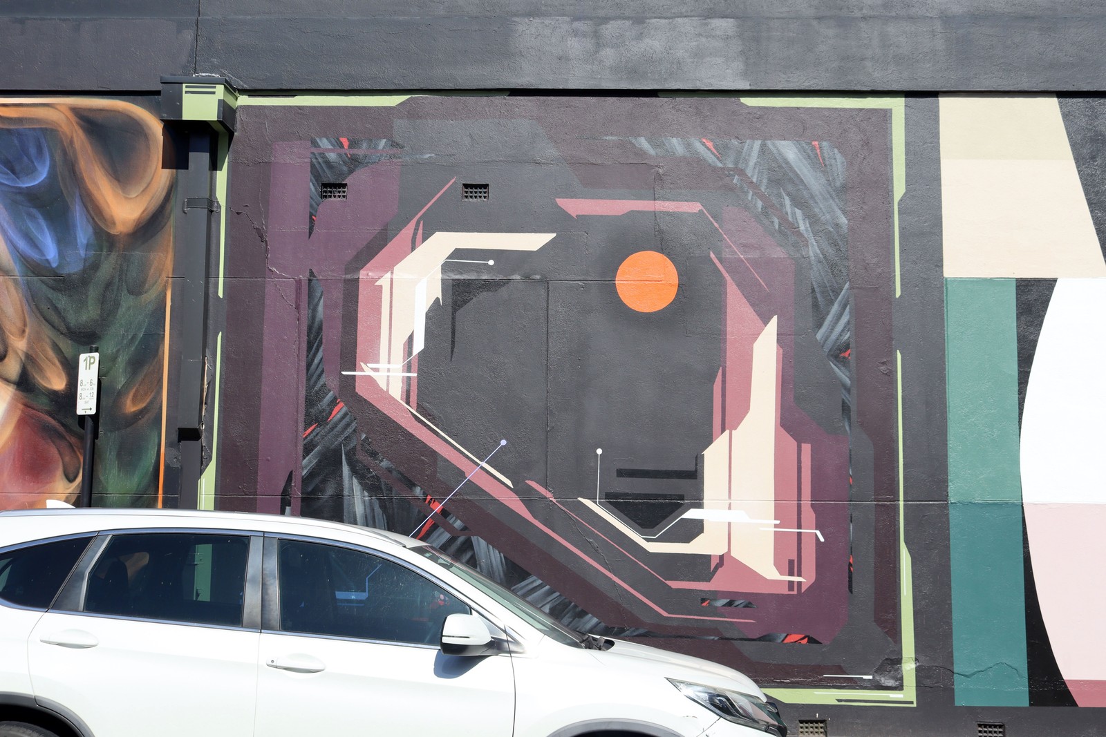 Inner Earth Geothermal Schematics by Benjamin Knock | Street Art NSW