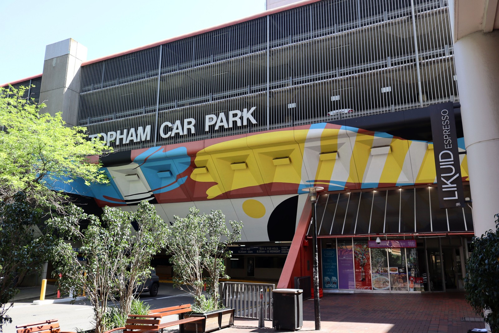 Topham Car Park by Matthew Stuckey | Street Art NSW