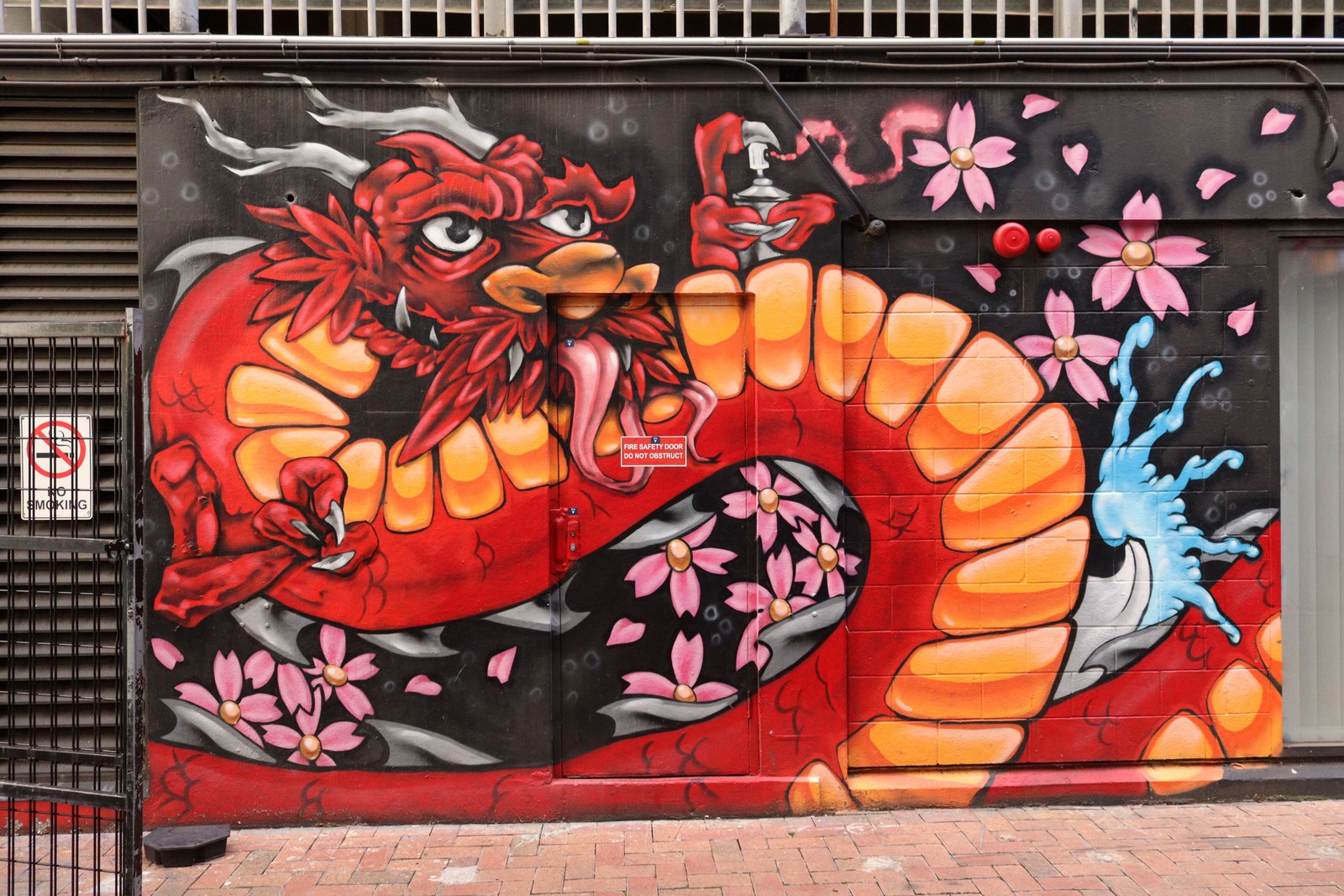 Dragon by Fred Rock | Street Art NSW