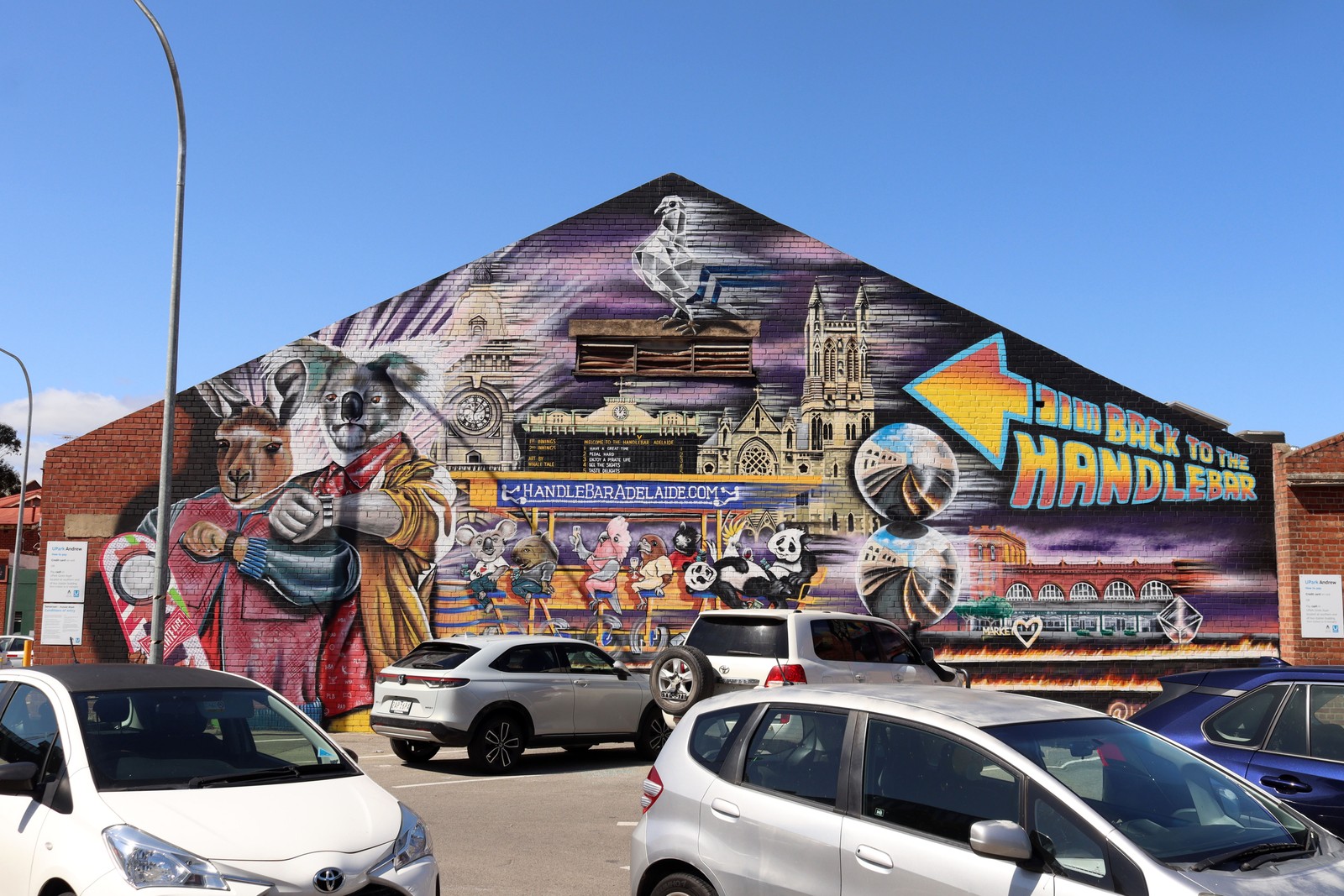 HandleBar Adelaide by Kyle Armstrong | Street Art NSW