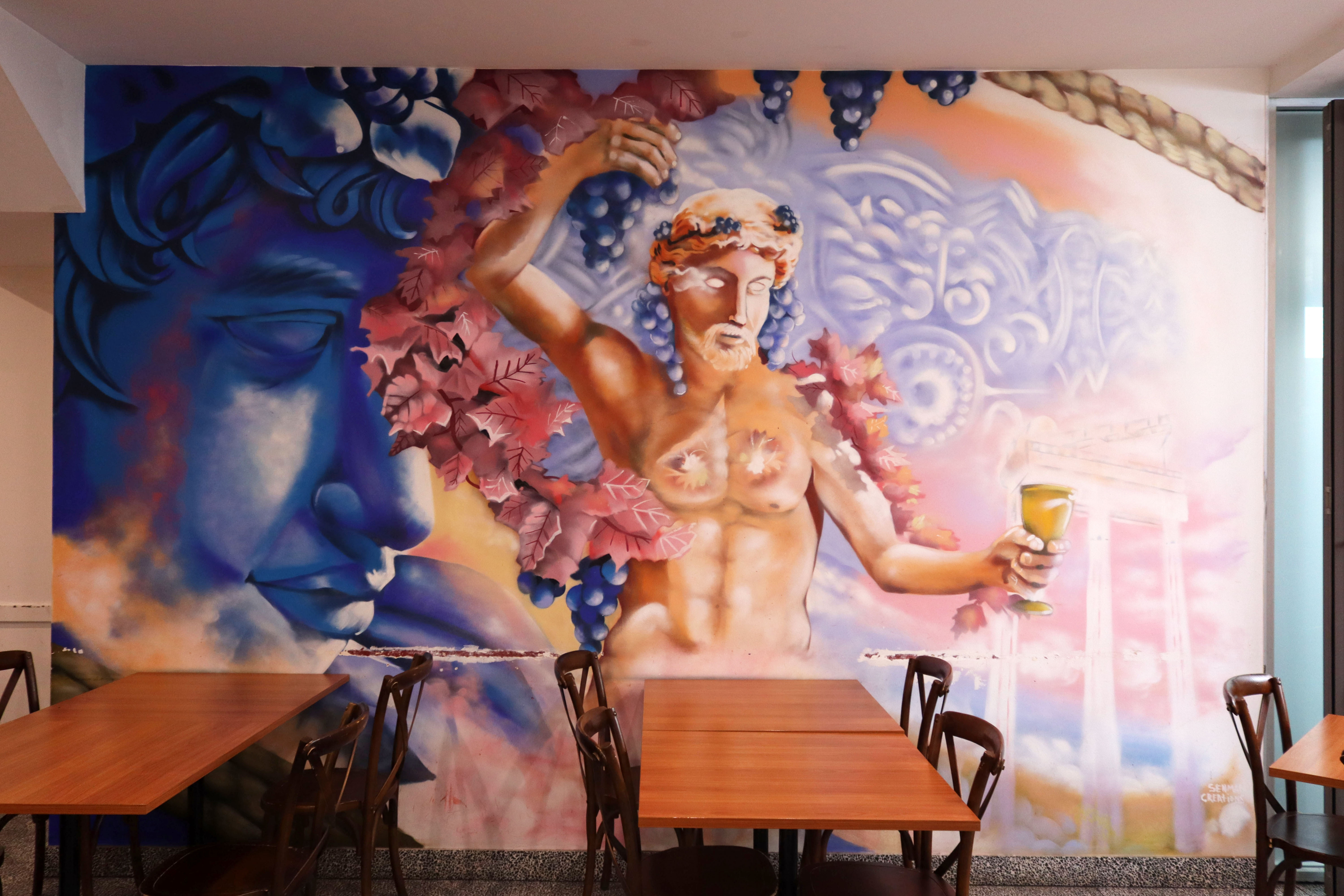 And the Gods Made Love by Senman Creations | Street Art NSW