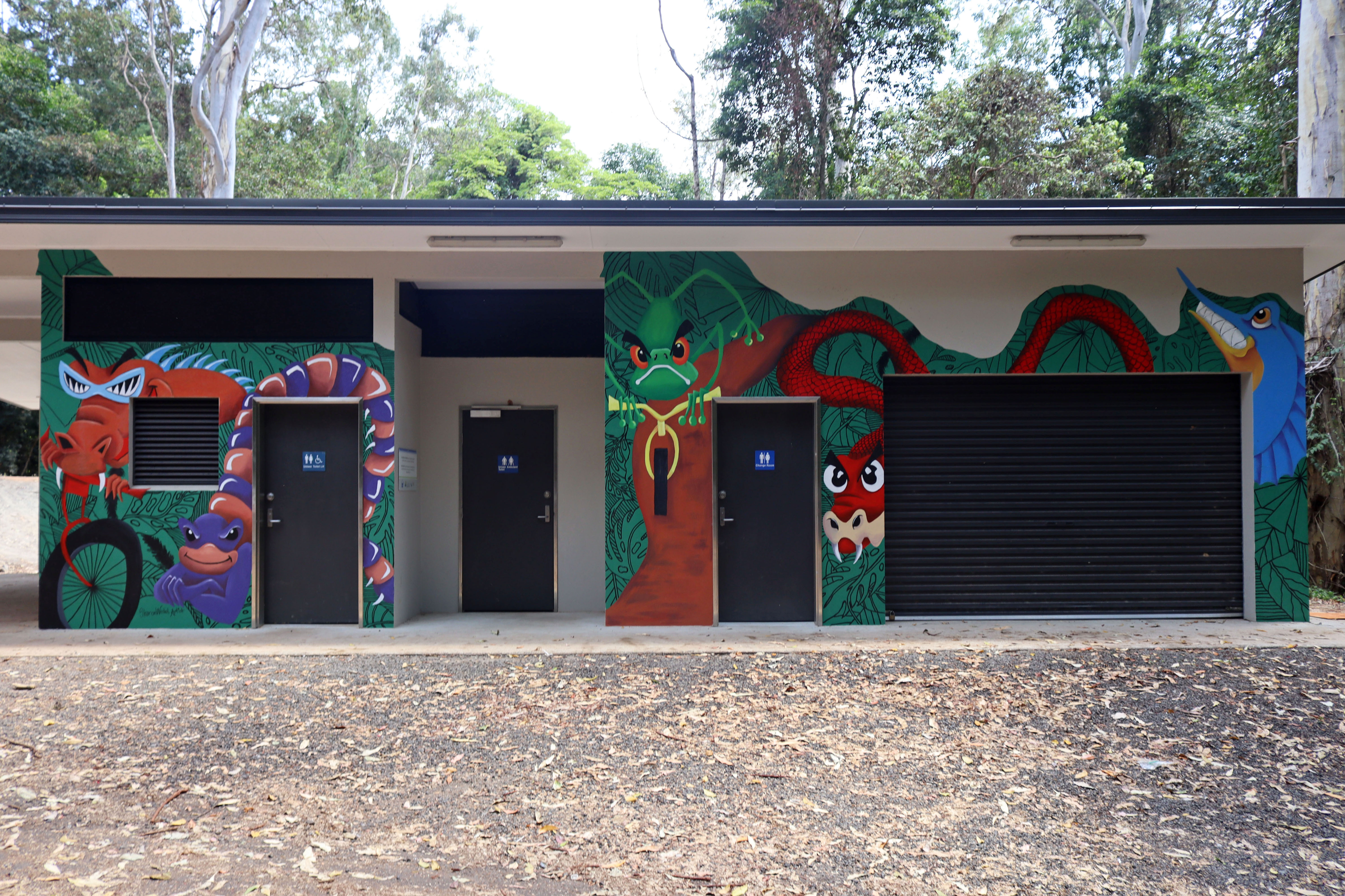 Cairns MTB Club by Sharon Wedel | Street Art NSW