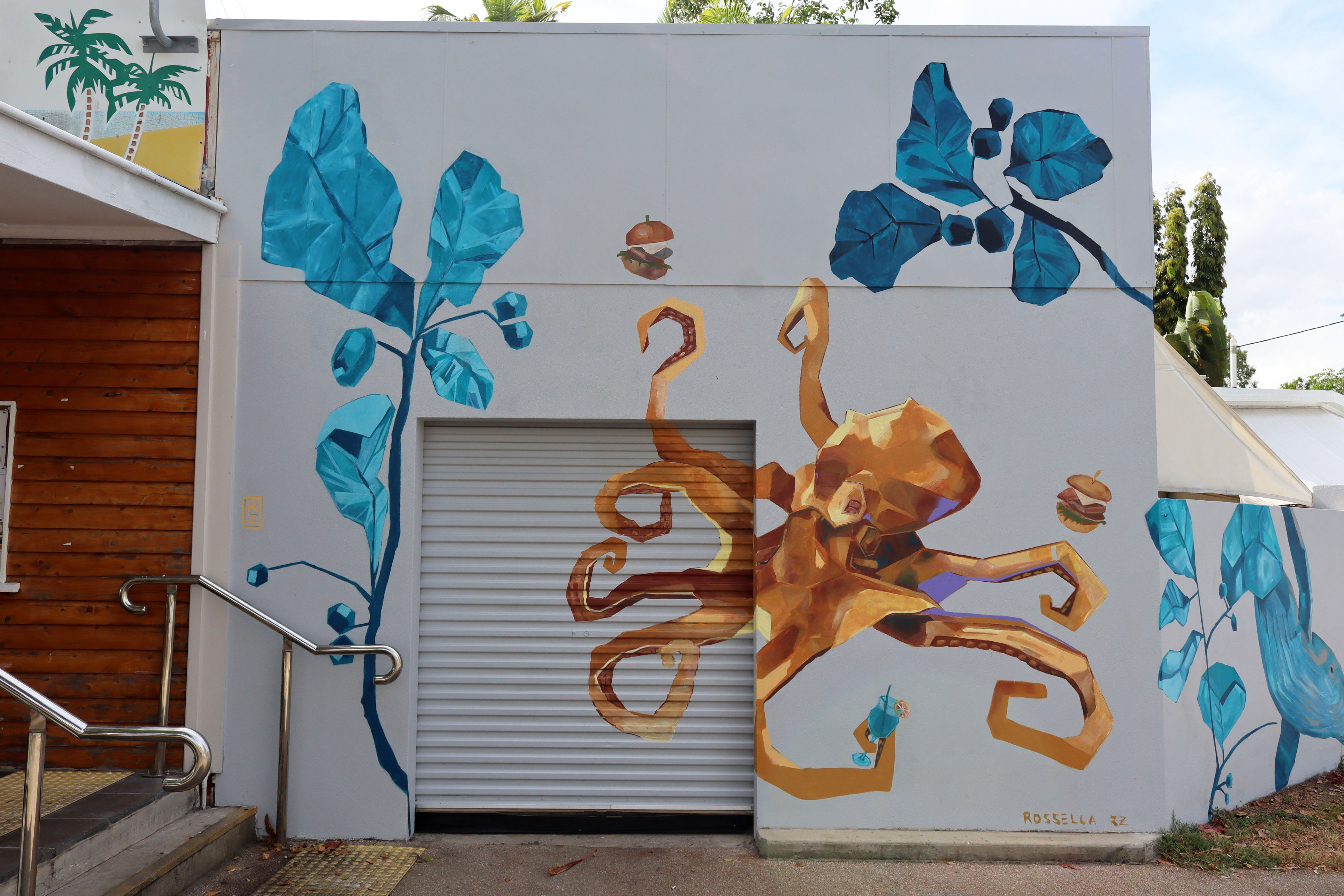 The Welcome of Holloways Beach by Rossella Zanolini | Street Art NSW
