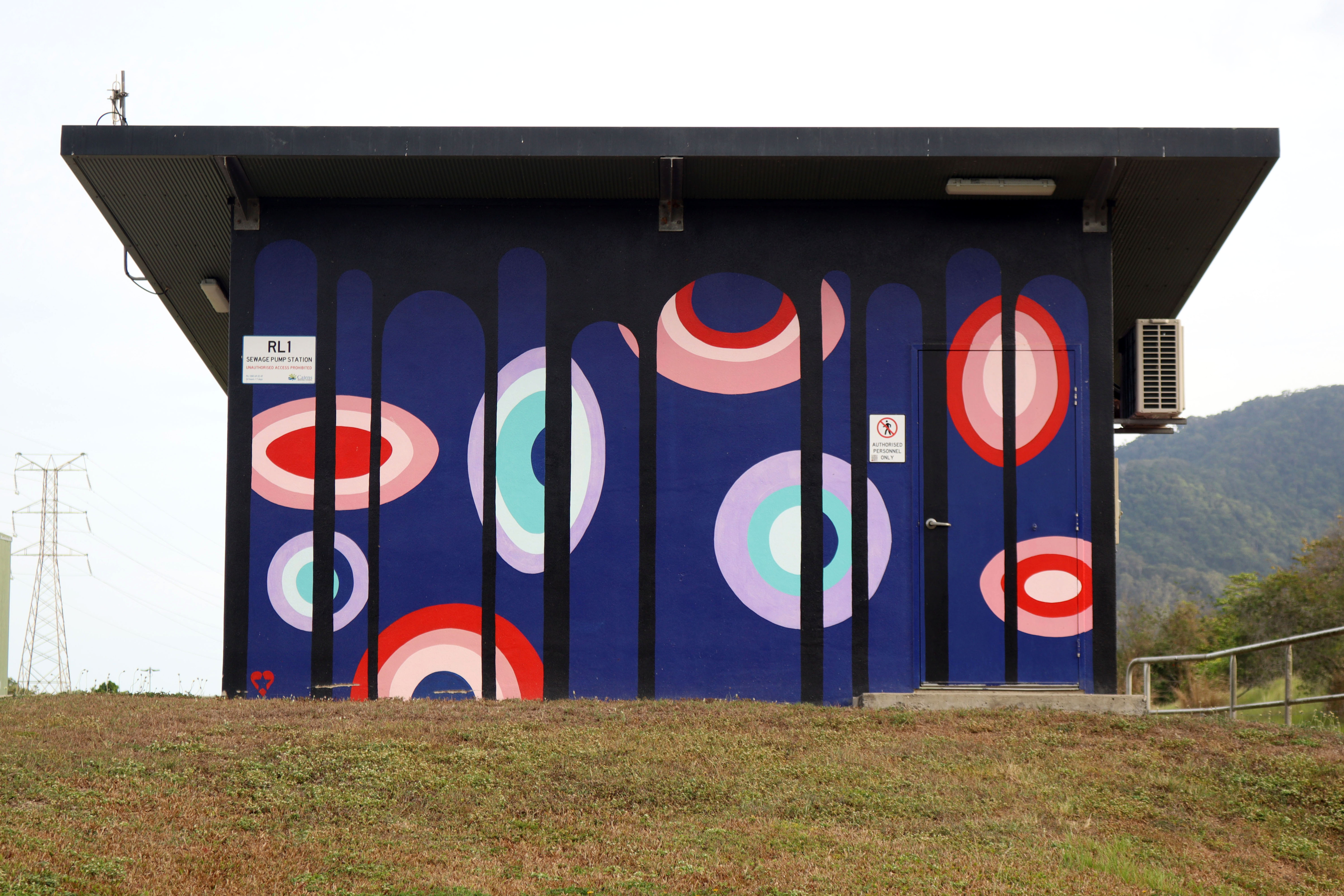 Abstract Fingers by India Collins | Street Art NSW