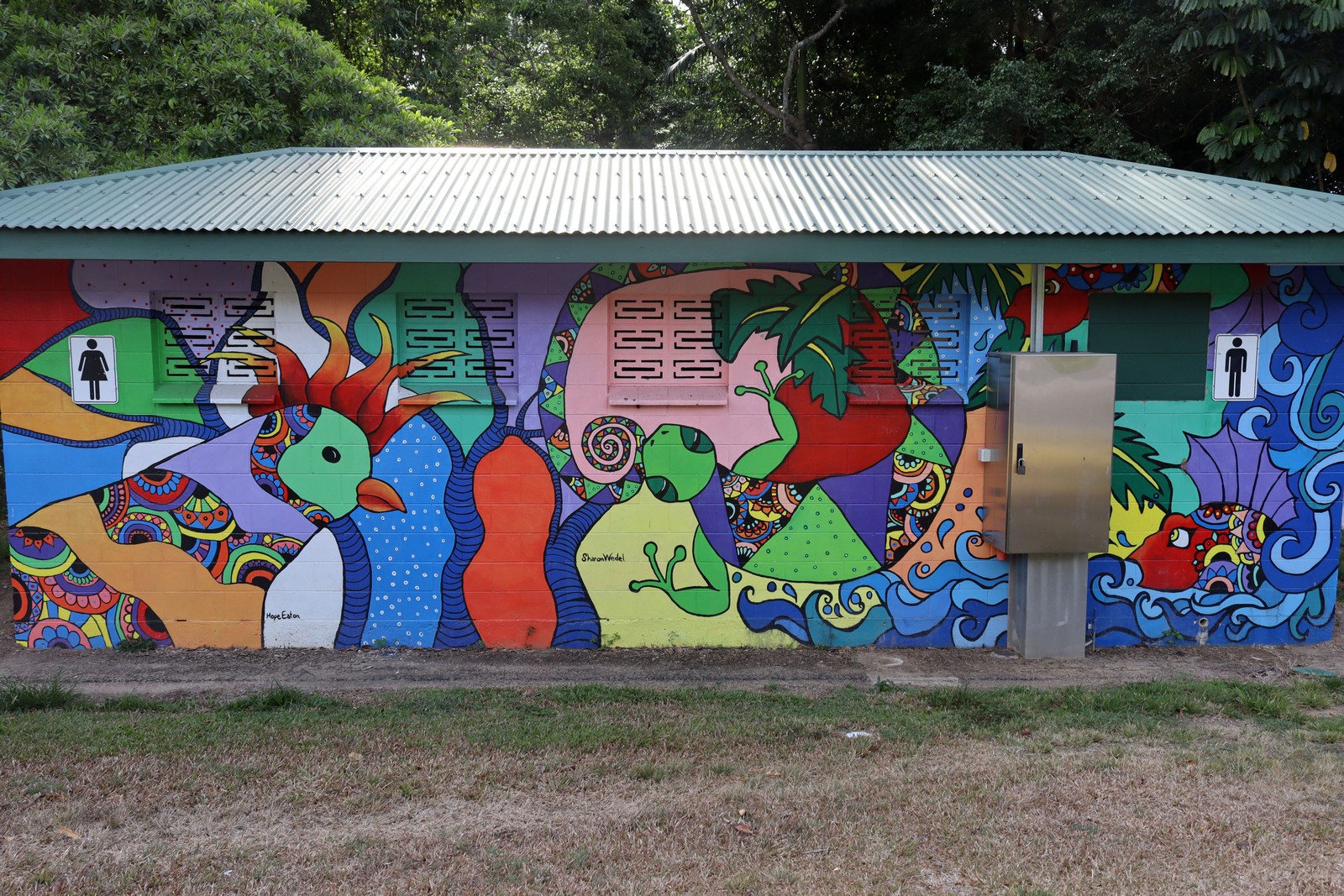 Glenoma Park by Hope Eaton | Street Art NSW