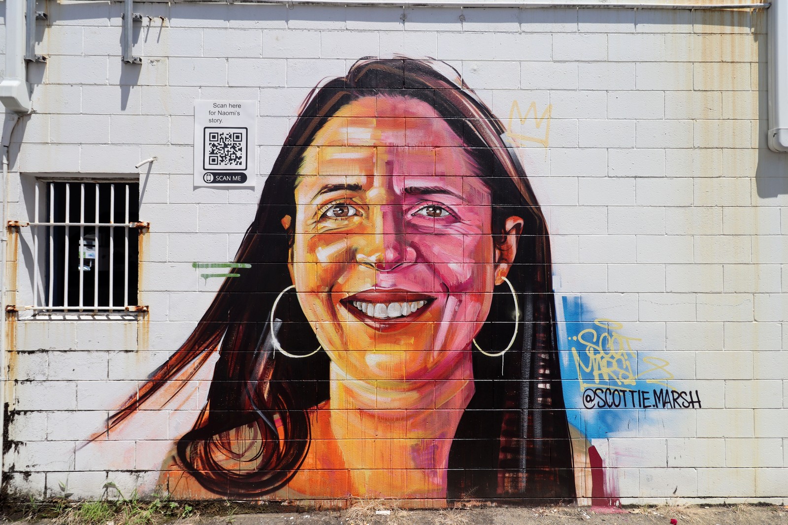 Naomi by Scott Marsh | Street Art NSW