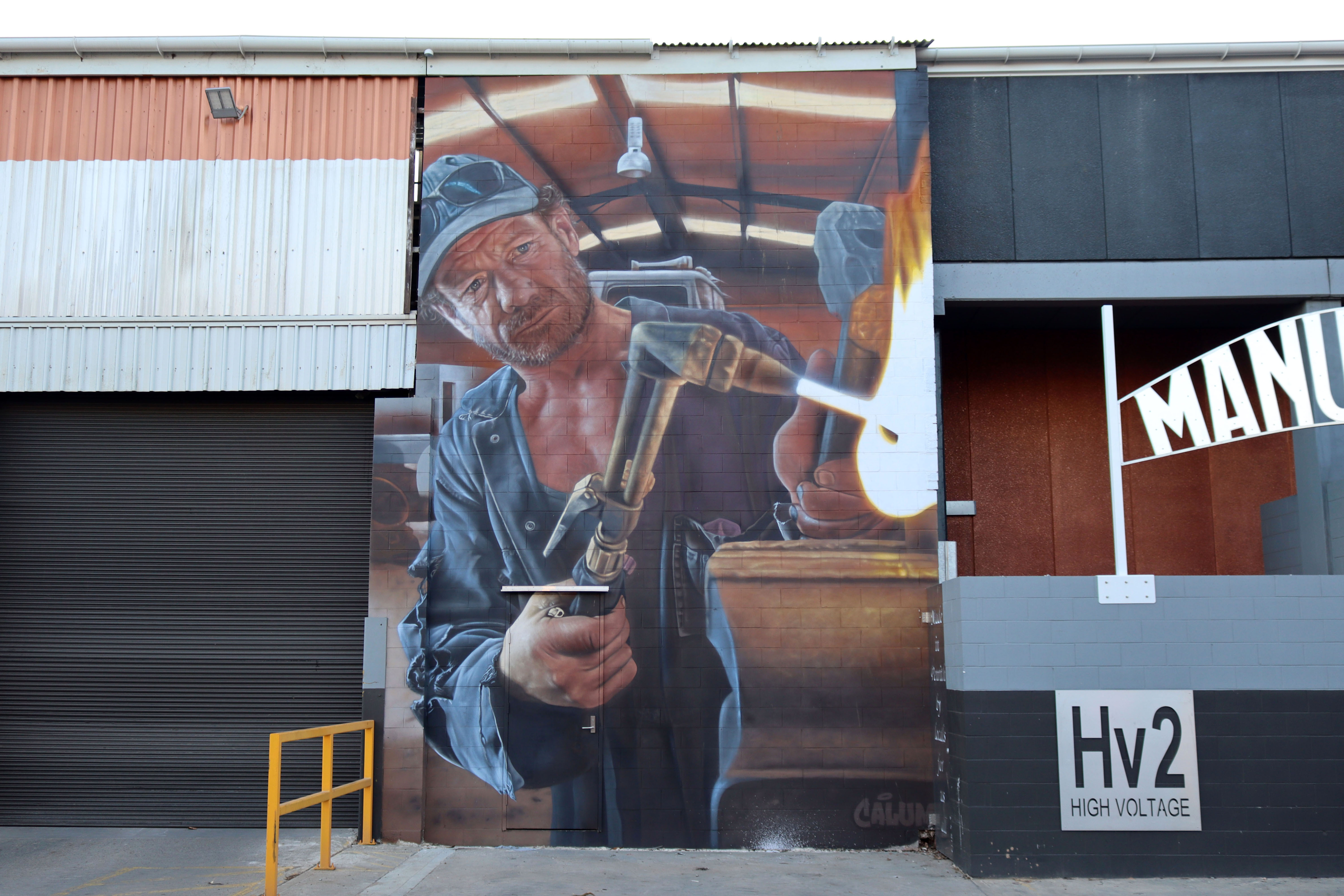 Working Copper by Calum Hotham | Street Art NSW