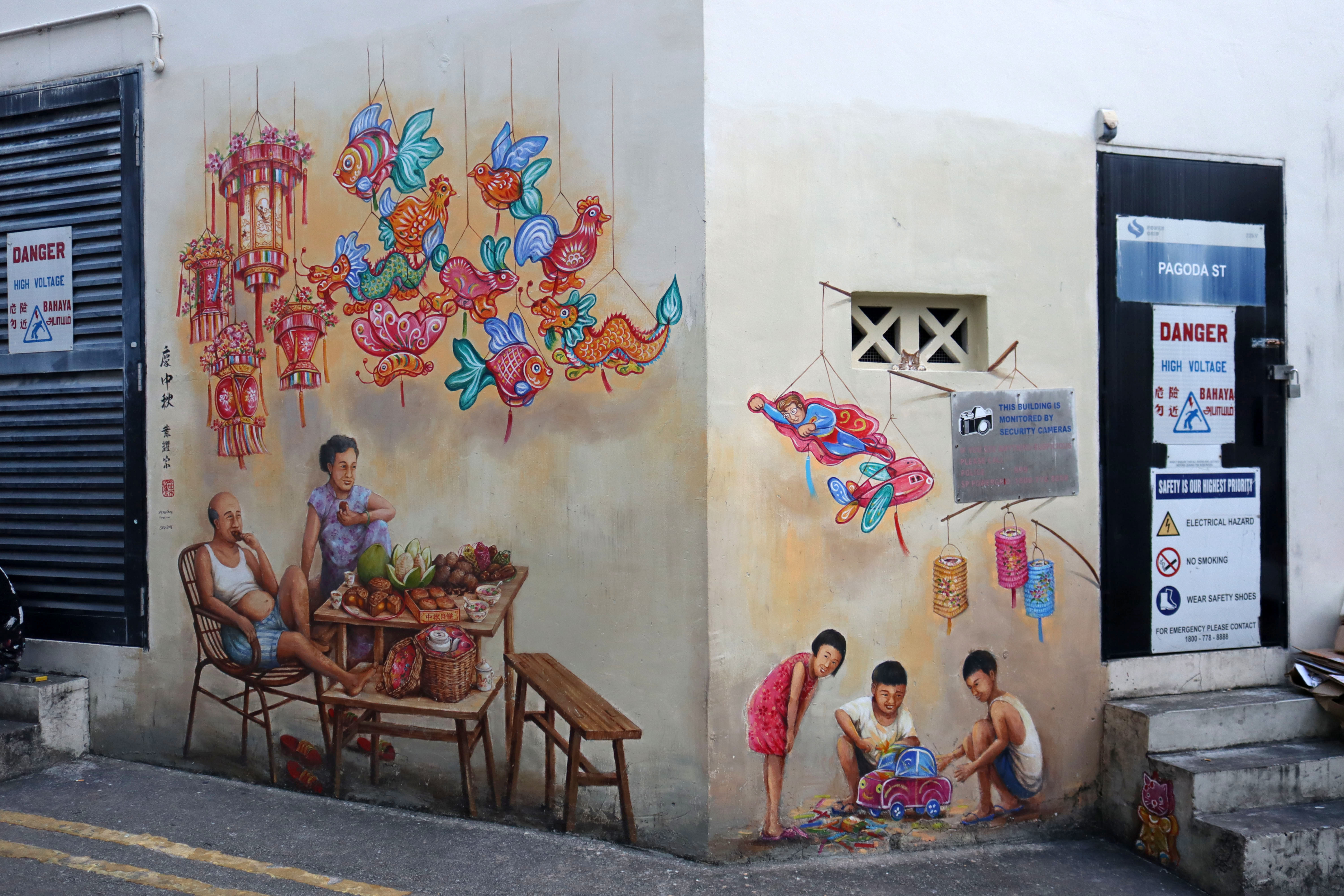Mid-Autumn Festival (庆中秋) by Yip Yew Chong | Street Art NSW
